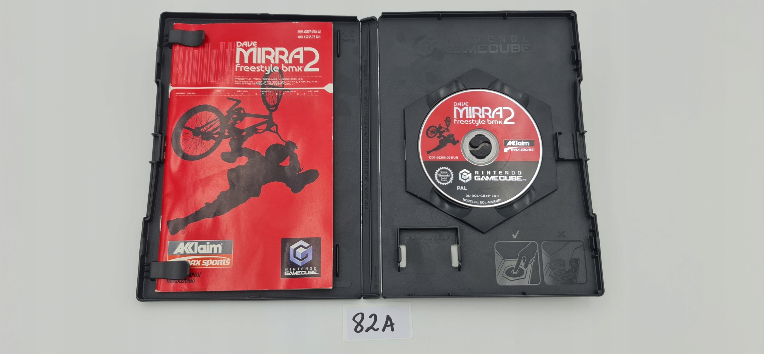 NINTENDO GAMECUBE DAVE MIRRA FREESTYLE BMX 2 Platforma Nintendo GameCube