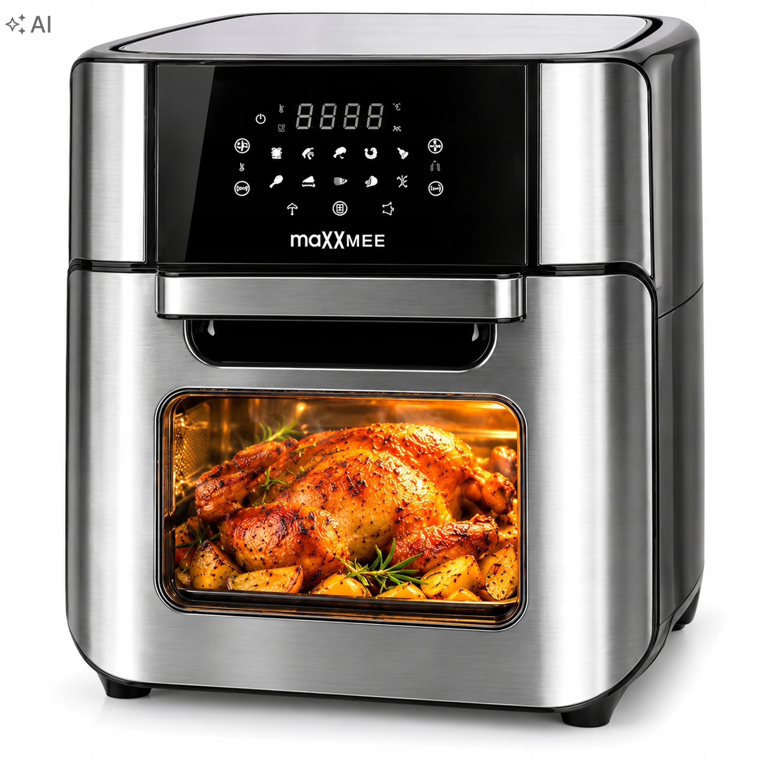 Frytkownica Beztłuszczowa Maxxmee GLA-1003 Air Fryer Pieczenie 1800 W 12 l