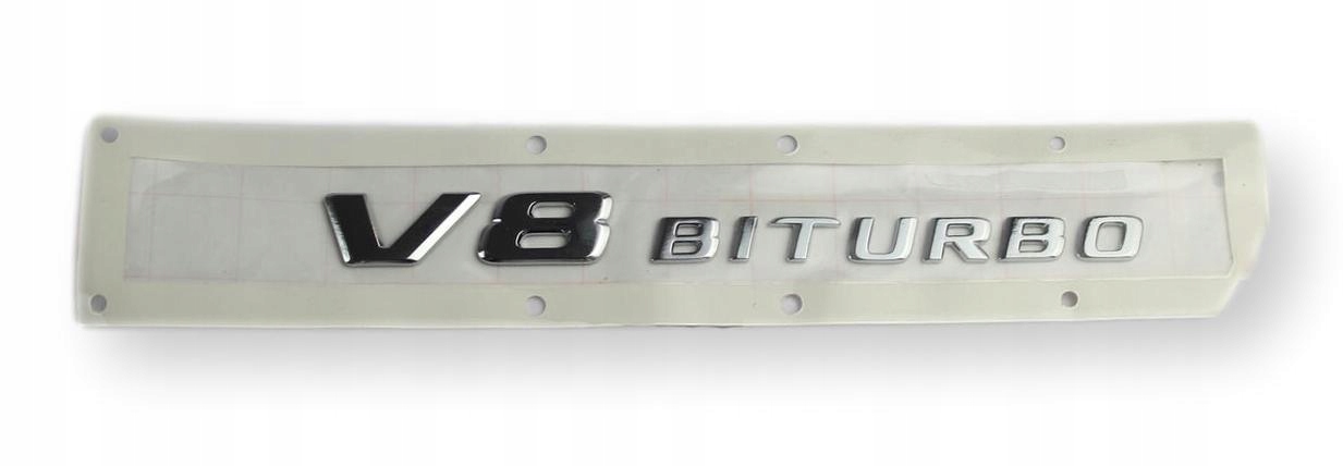 MERCEDES AMG GT CLS S-KLASA W205 Emblemat blotnika V8 BITURBO