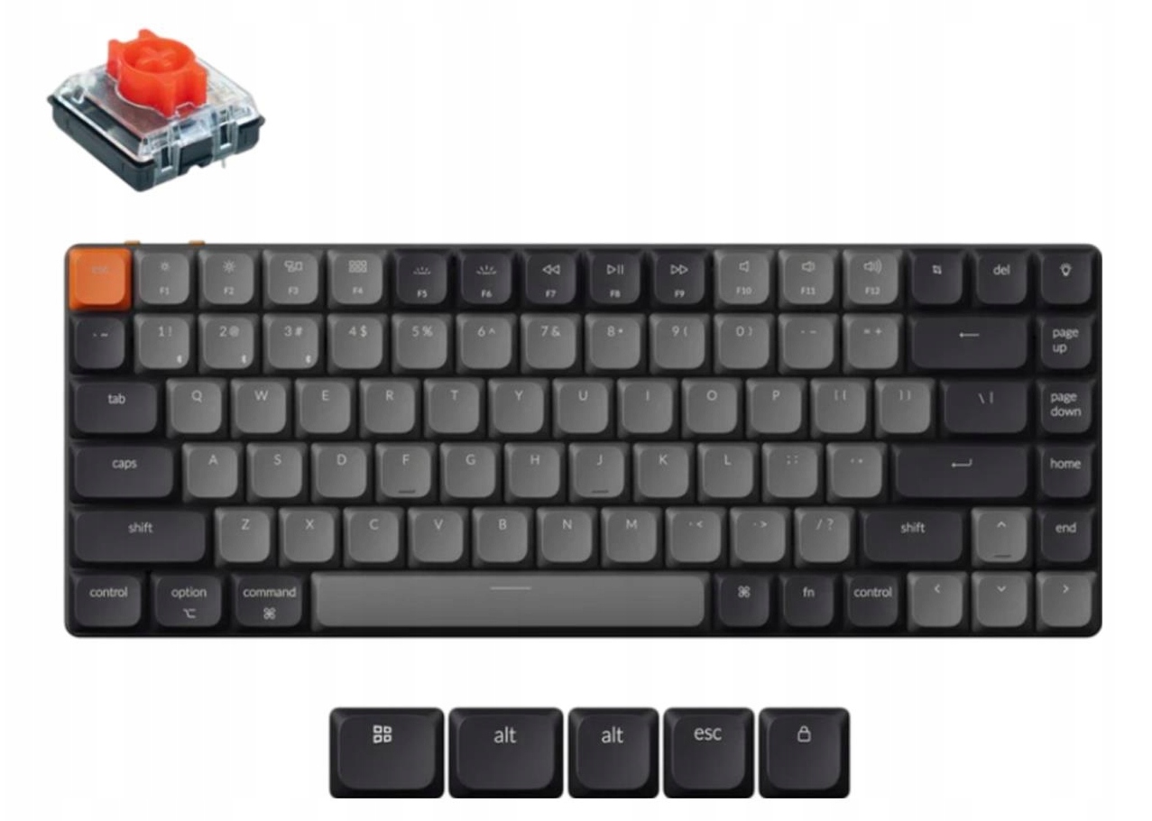 Keychron K3X Low Profile Red Switch Rgb 75%
