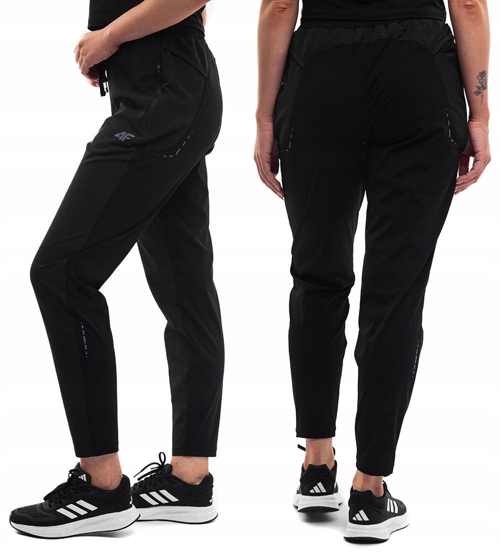 Dámské teplákové kalhoty 4F Sportovní tréninkové tepláky Fitness vel L