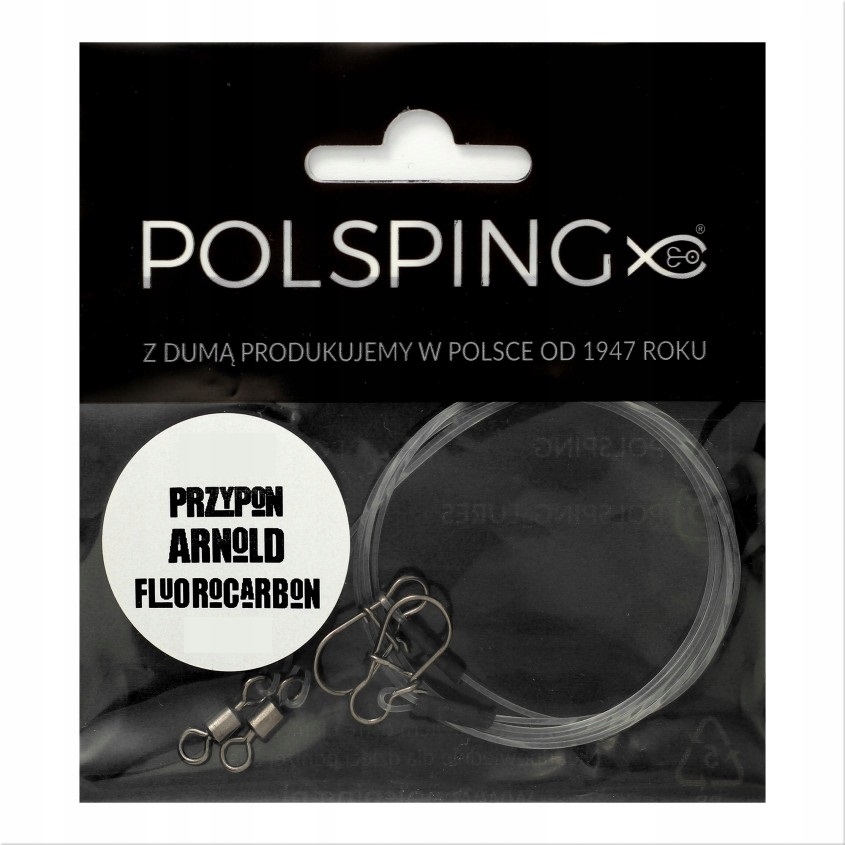 Polsping Przypon Fluorocarbon 30cm/0.80mm/2szt
