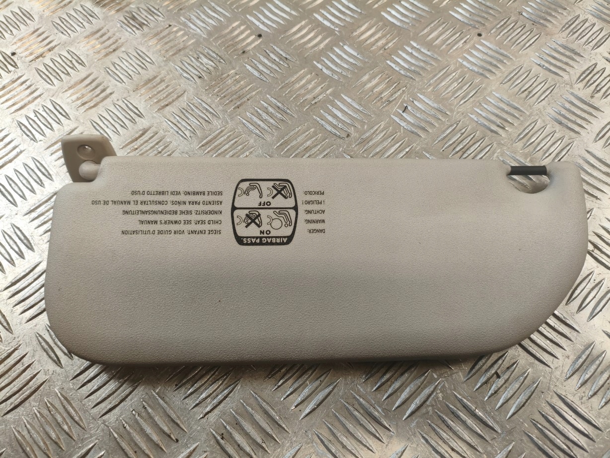cover PRZECIWSLONECZNA visor right CITROEN C2 VTR