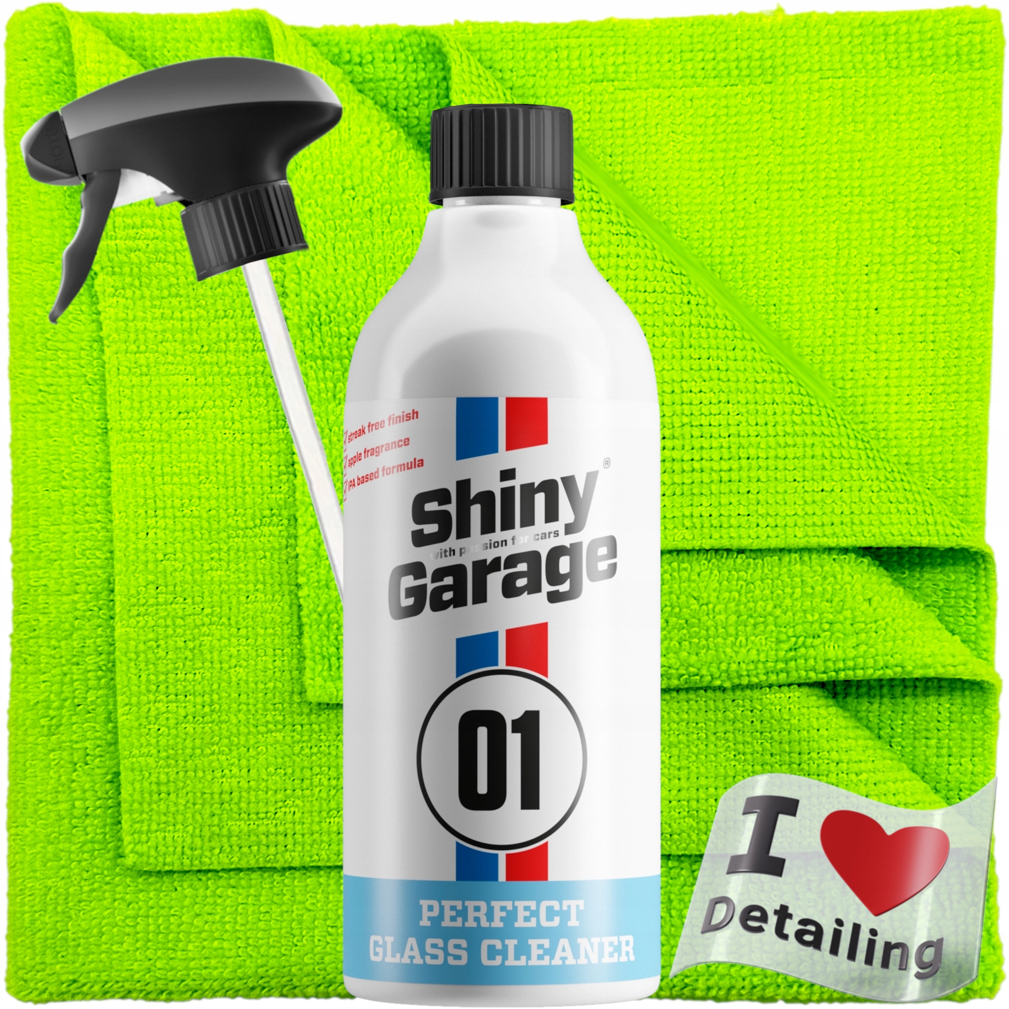 SHINY GARAGE PERFECT GLASS CLEANER 500ML