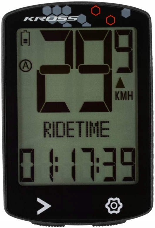 Bezprzewodowowy licznik rowerowy Kross 19 funkcji, Usb Krc 319UW