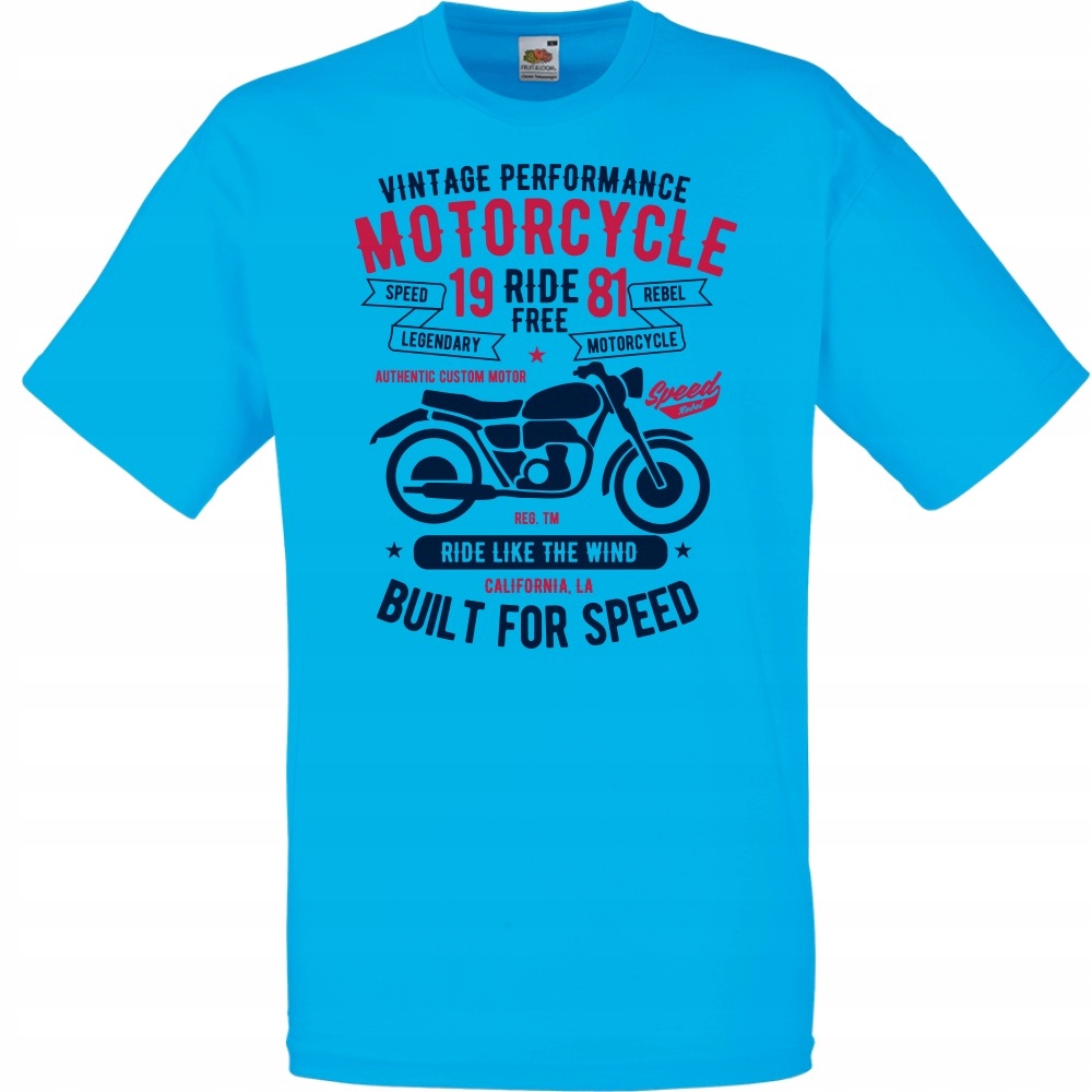

Koszulka motocykl motor motocyklista kask XL lazur