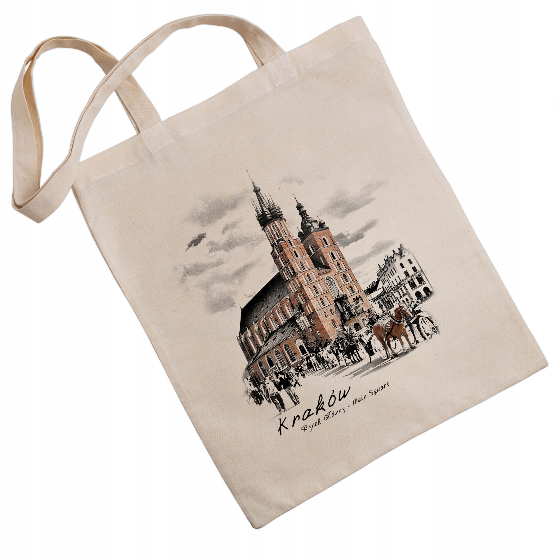 

Torba eko Kościół Mariacki Grafika, natural