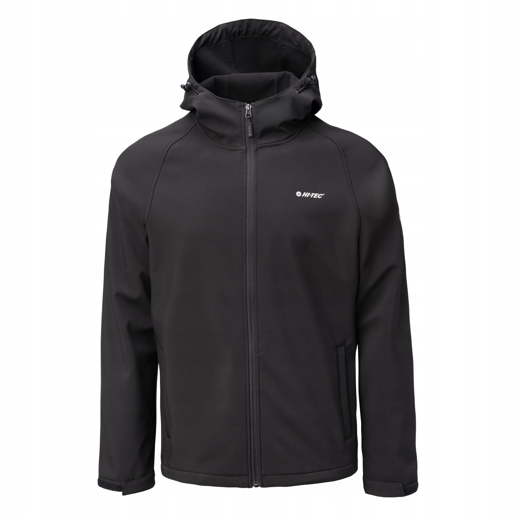 Męska Kurtka Softshell Z Kapturem Wodoodporna 8000 H2O Hi-tec Neti bk XL