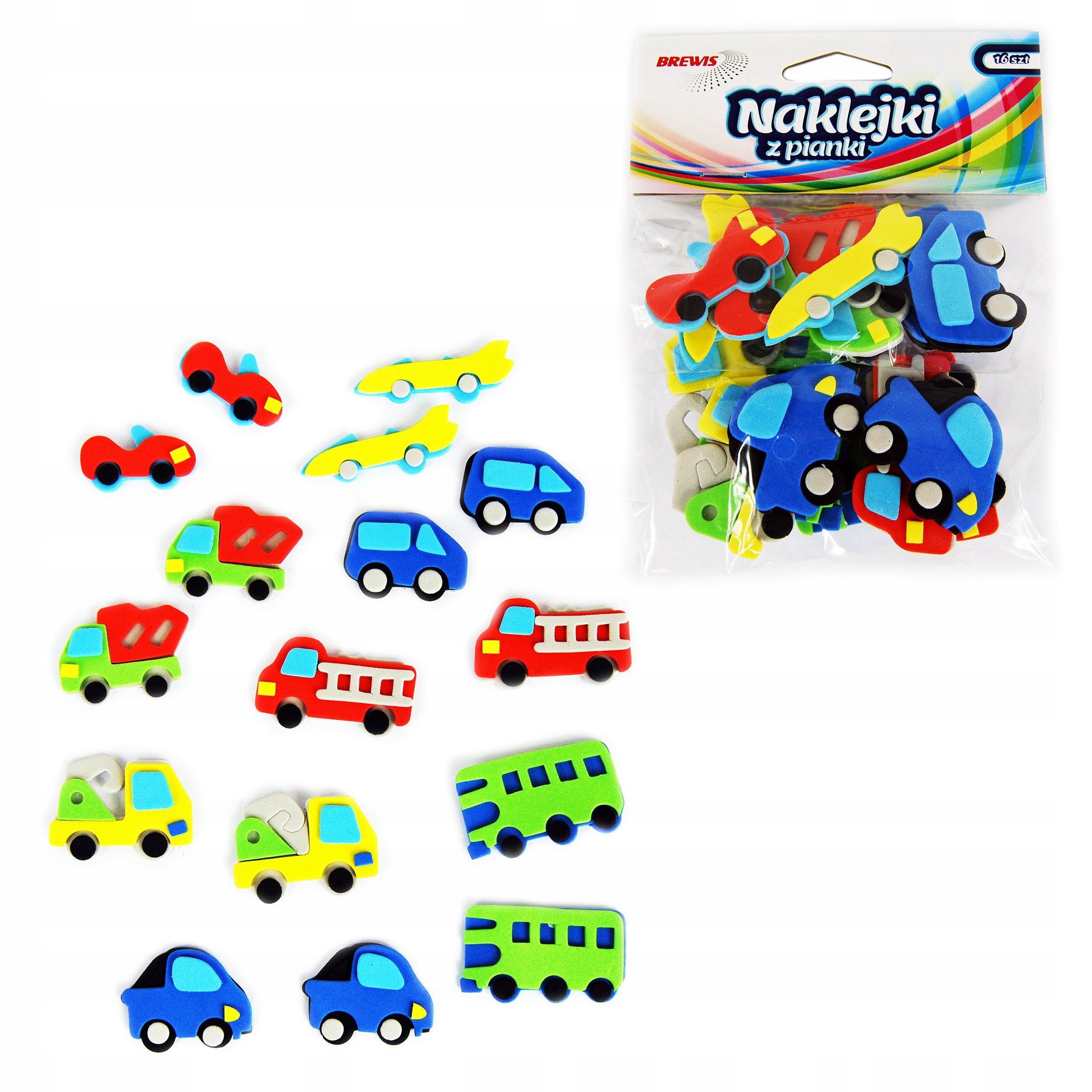 

Naklejki z pianki Pojazdy Auta