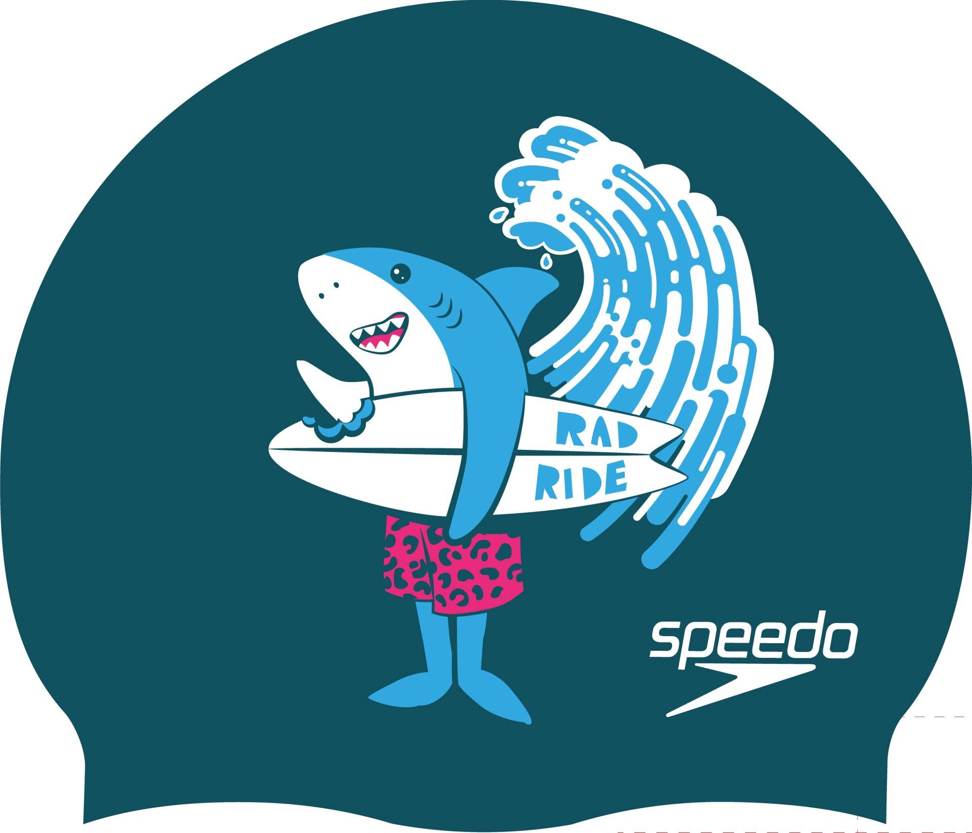 

Czepek pływacki dla dzieci Speedo Slogan Print