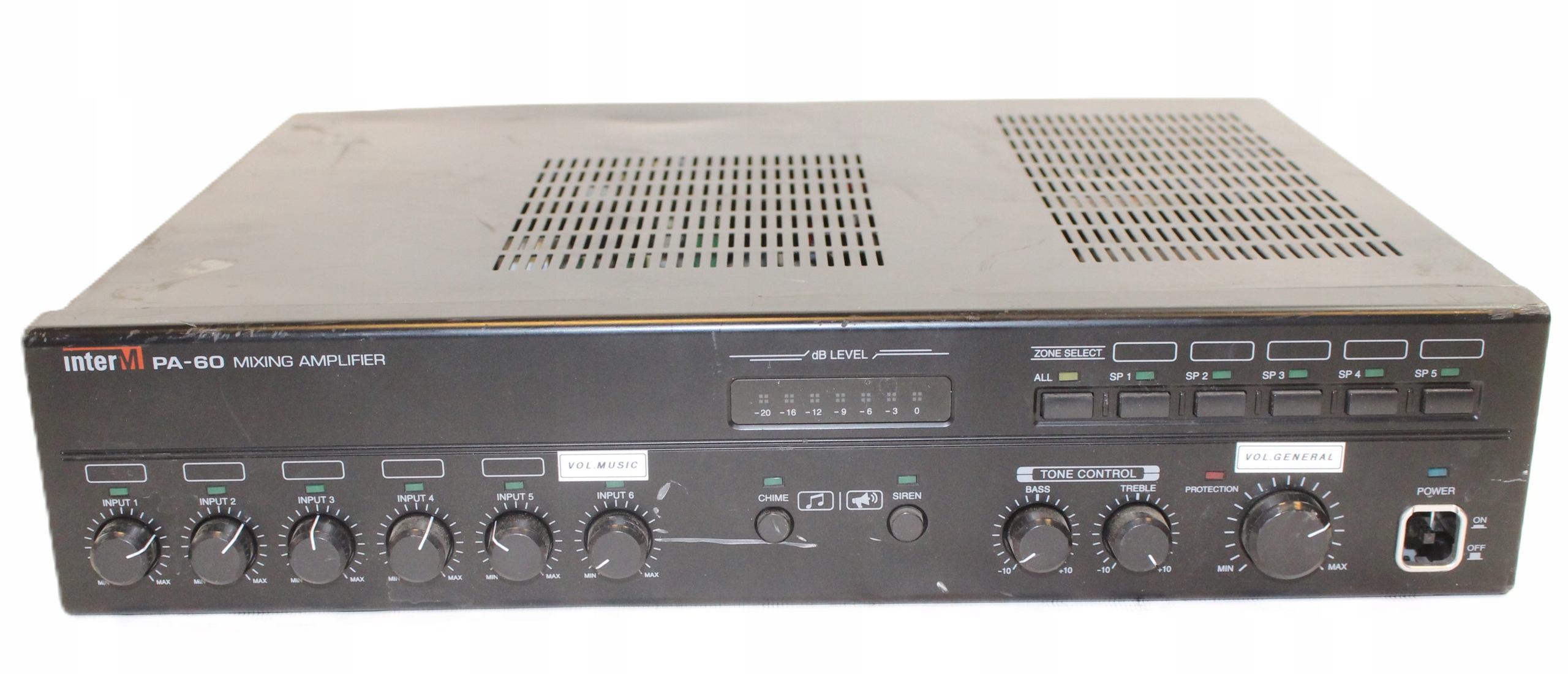 INTERM PA-60 Wzmacniacz miksujący