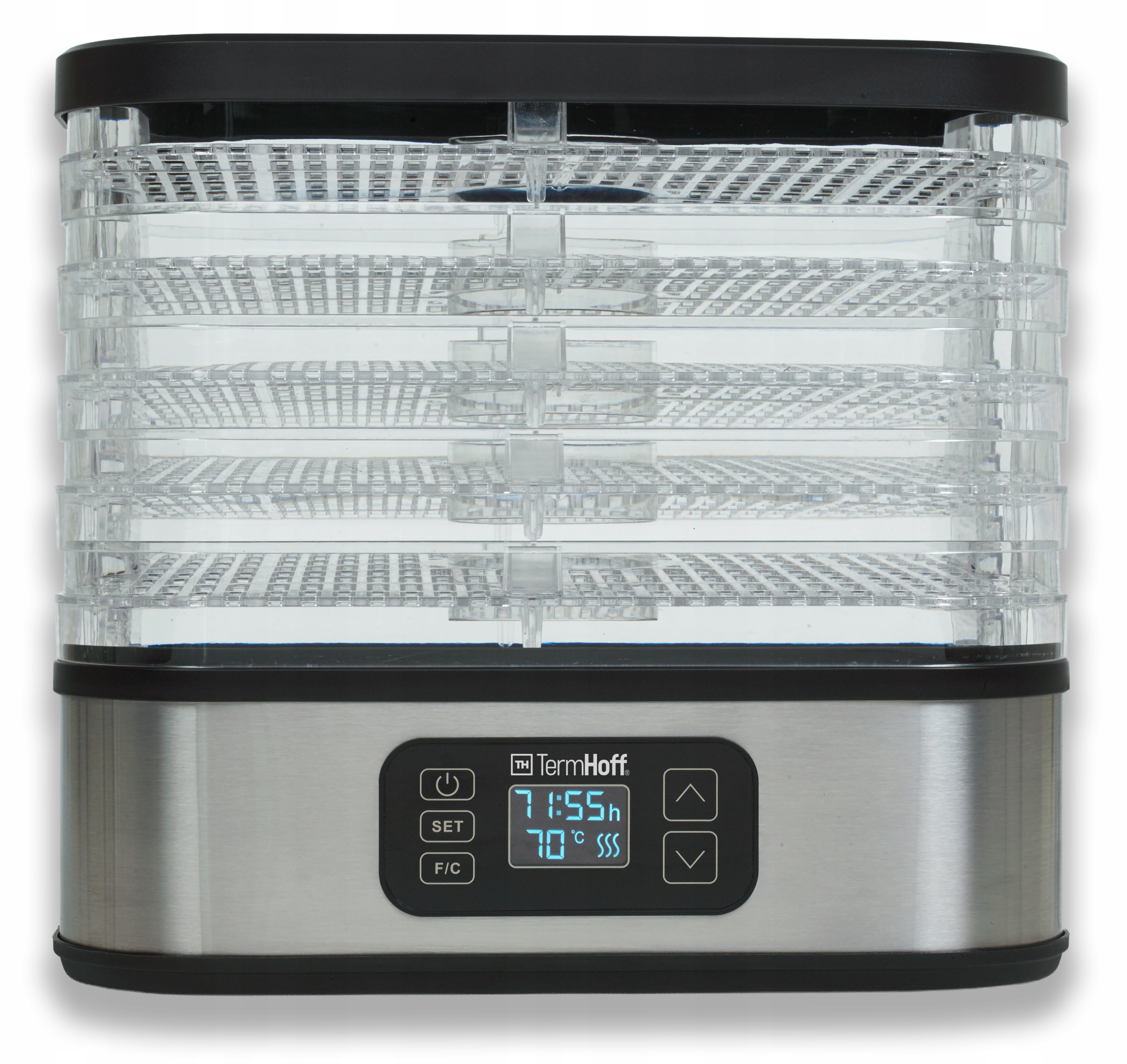 Sušička potravin 400 W Regulace teploty LCD displej TermHoff FD1P