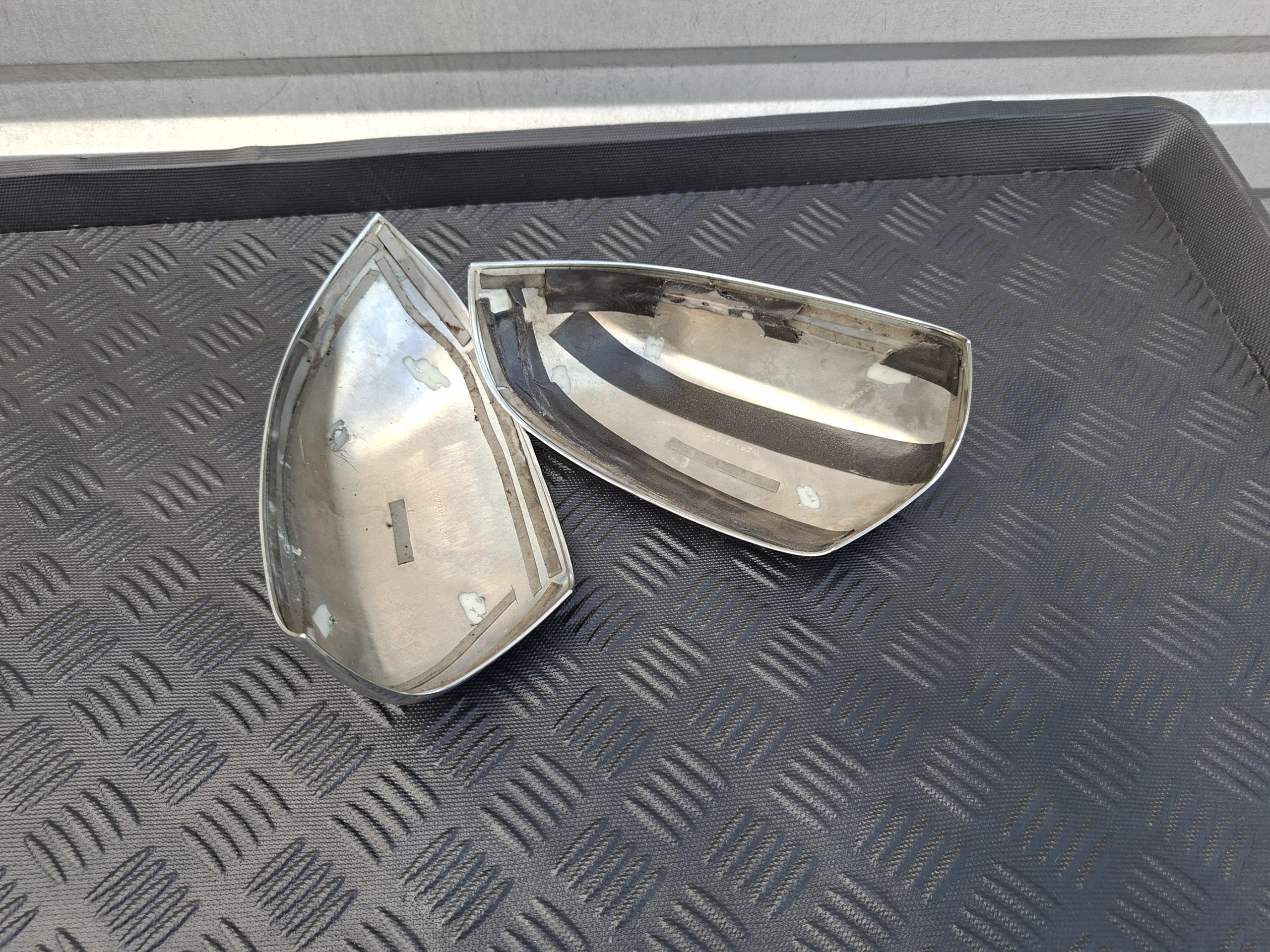 caps for mirrors covers CHROM KOMPLET JEEP CHEROKEE V KL