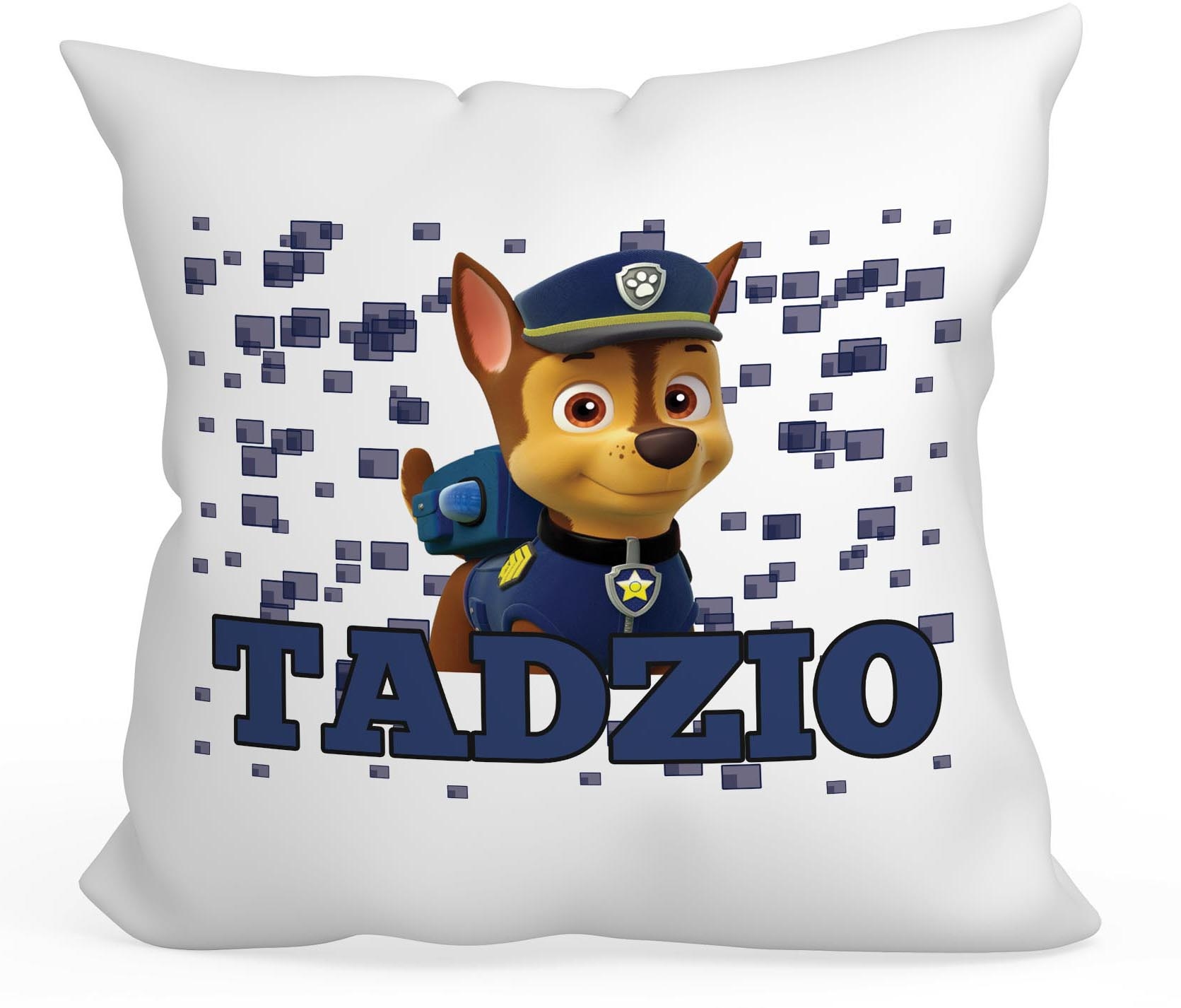 

Poduszka Paw Psi Patrol Chase 40x40+DOWOLNE Imię