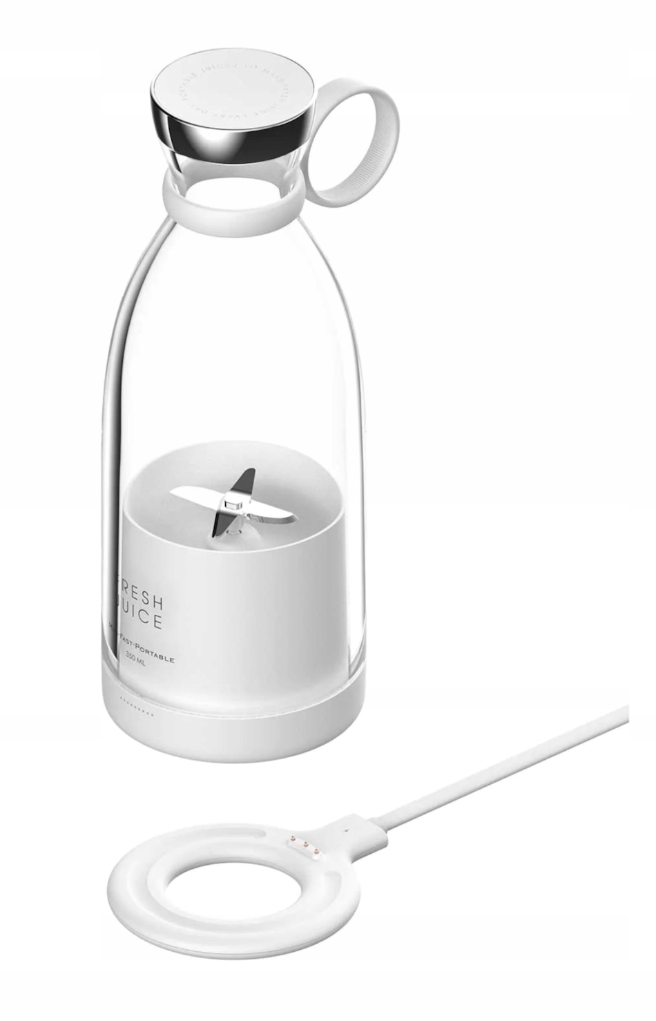 Fresh Juice Blend- mini blender, przenośny sok beżowy