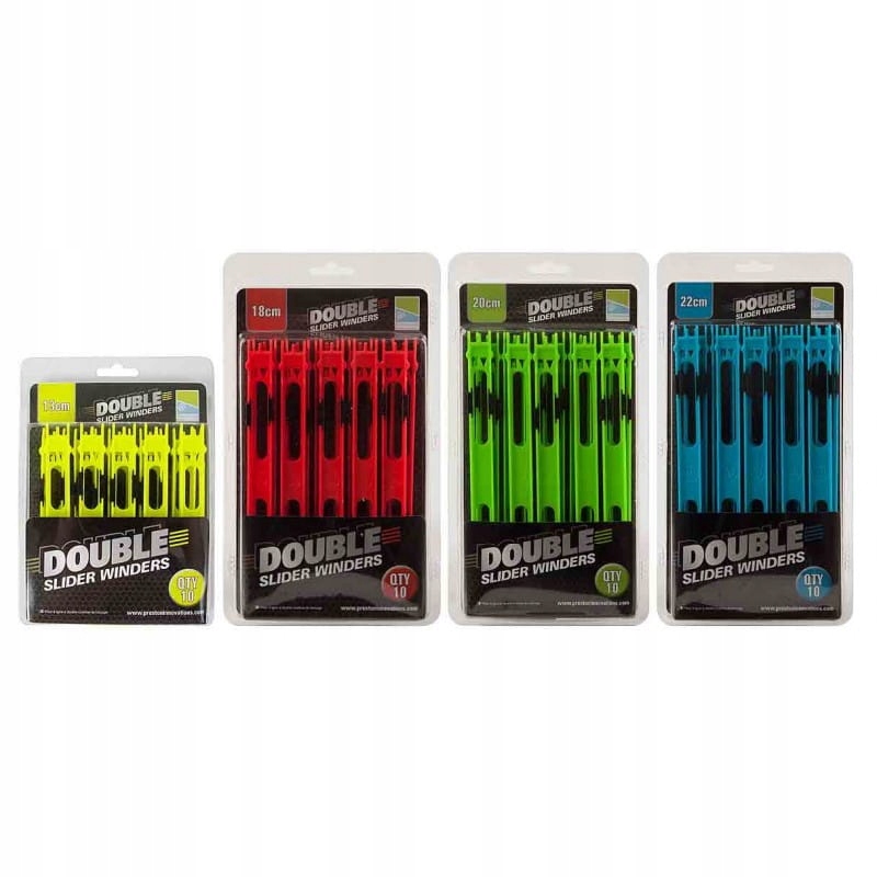Drabinka Double Slider 13cm Żółta Preston
