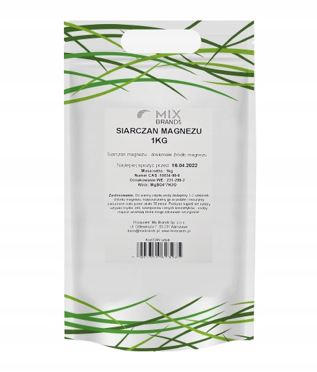 Siarczan magnezu - Sól gorzka Epson - 1kg — 2