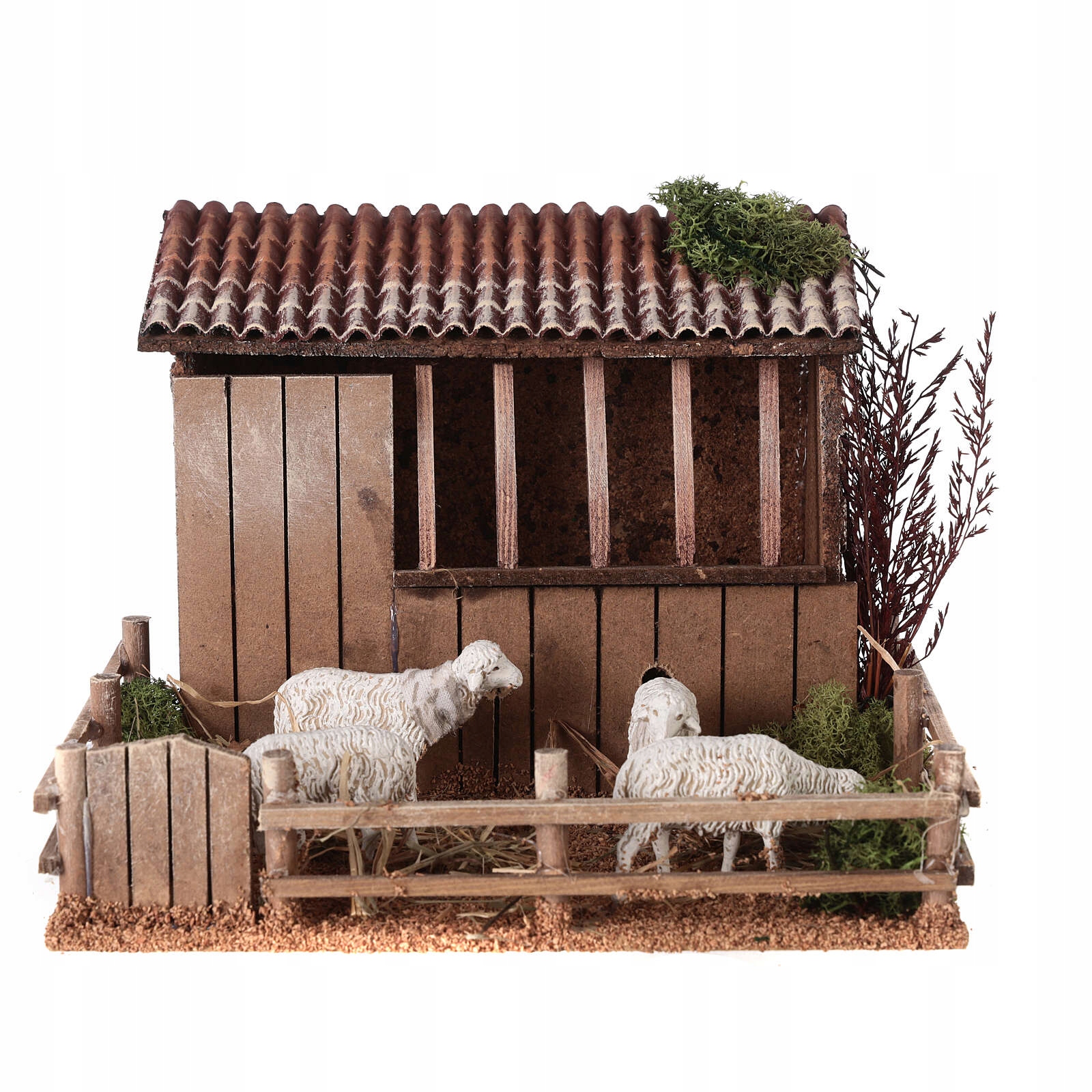 Figúrky Ovce Pohyblivé Ohradky Do Šopky 23x20x14,5CM 220V