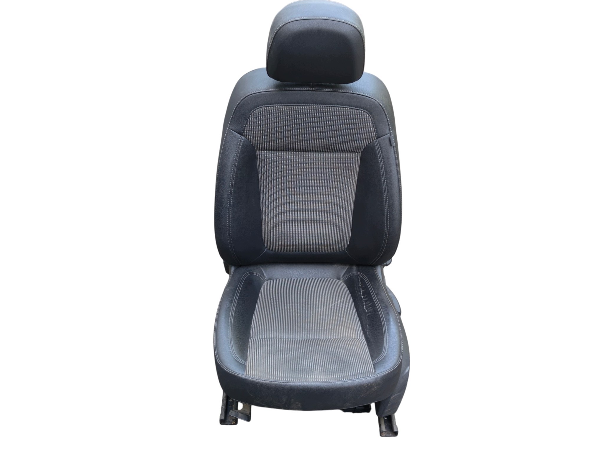 OPEL ASTRA J IV seat left front driver´s semi leather PODGRZEWANY