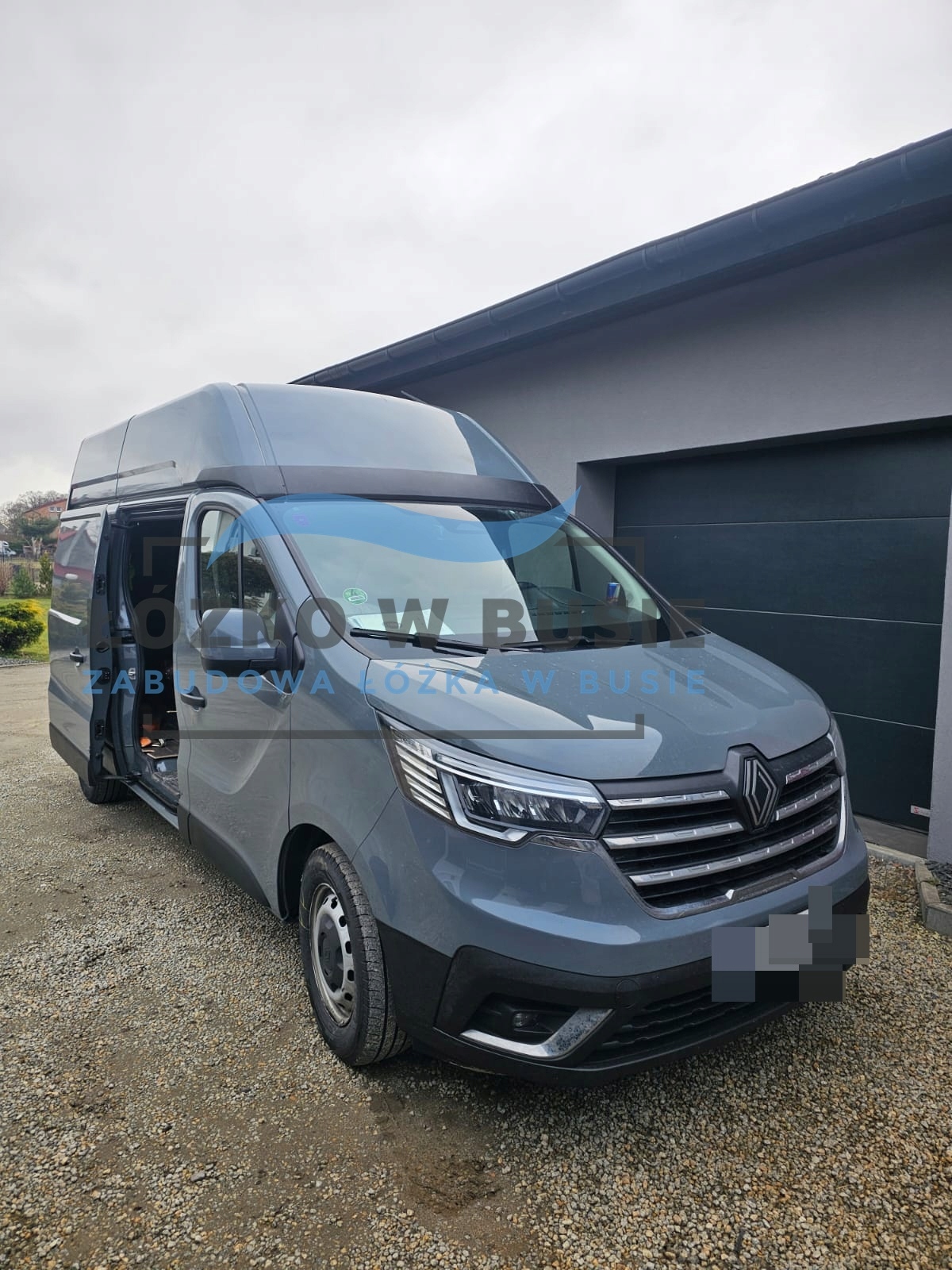 Łóżko do busa Renault Trafic, Opel Vivaro, Mercedes Vito