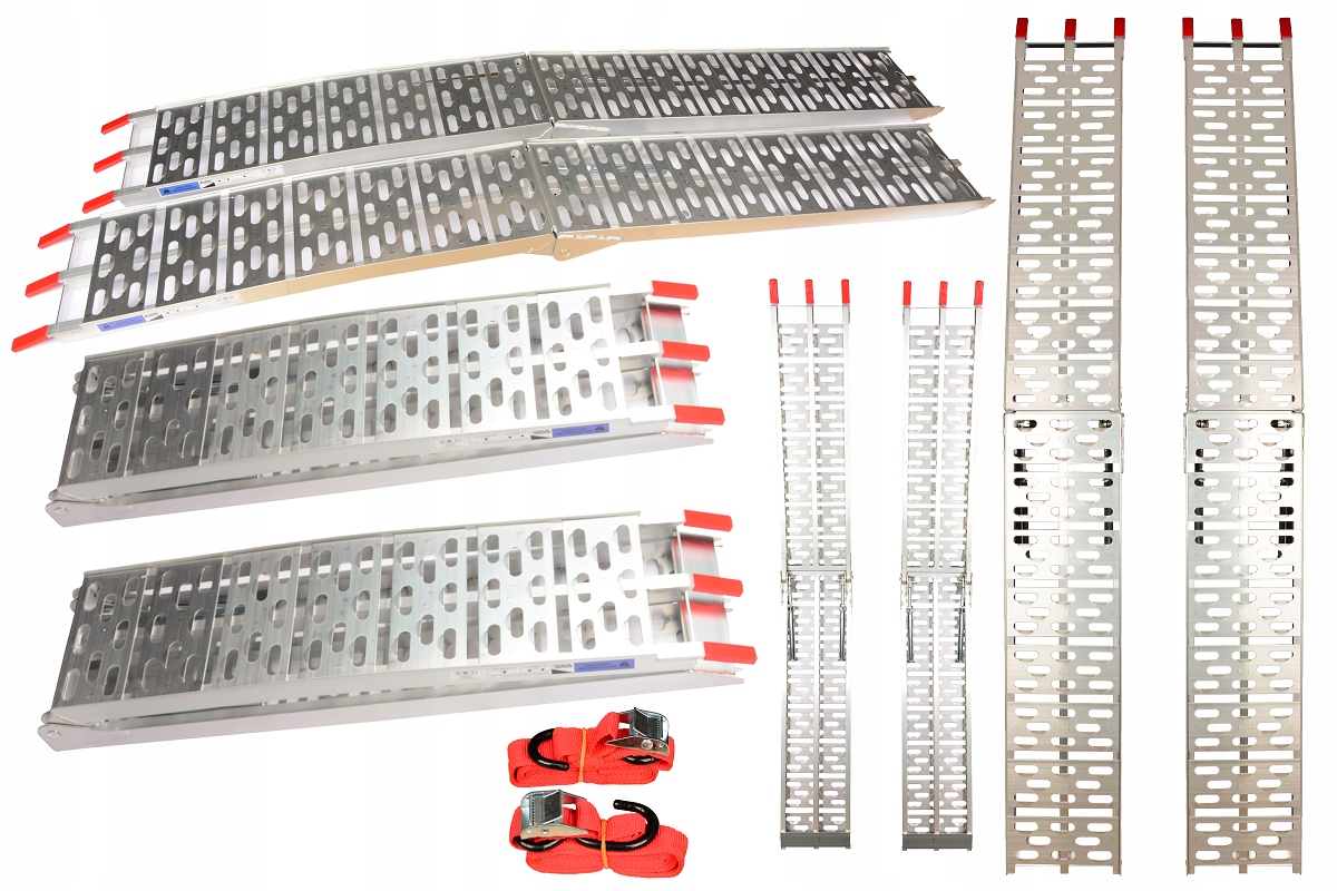 RAMPY 2szt ALUMINIOWE NAJAZD PODJAZD 680KG Farys