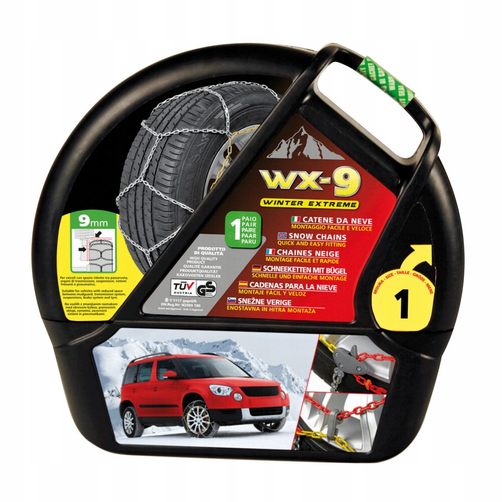 

Łańcuchy WX-9 235/40/R18 235/35/R19 215/60/R16