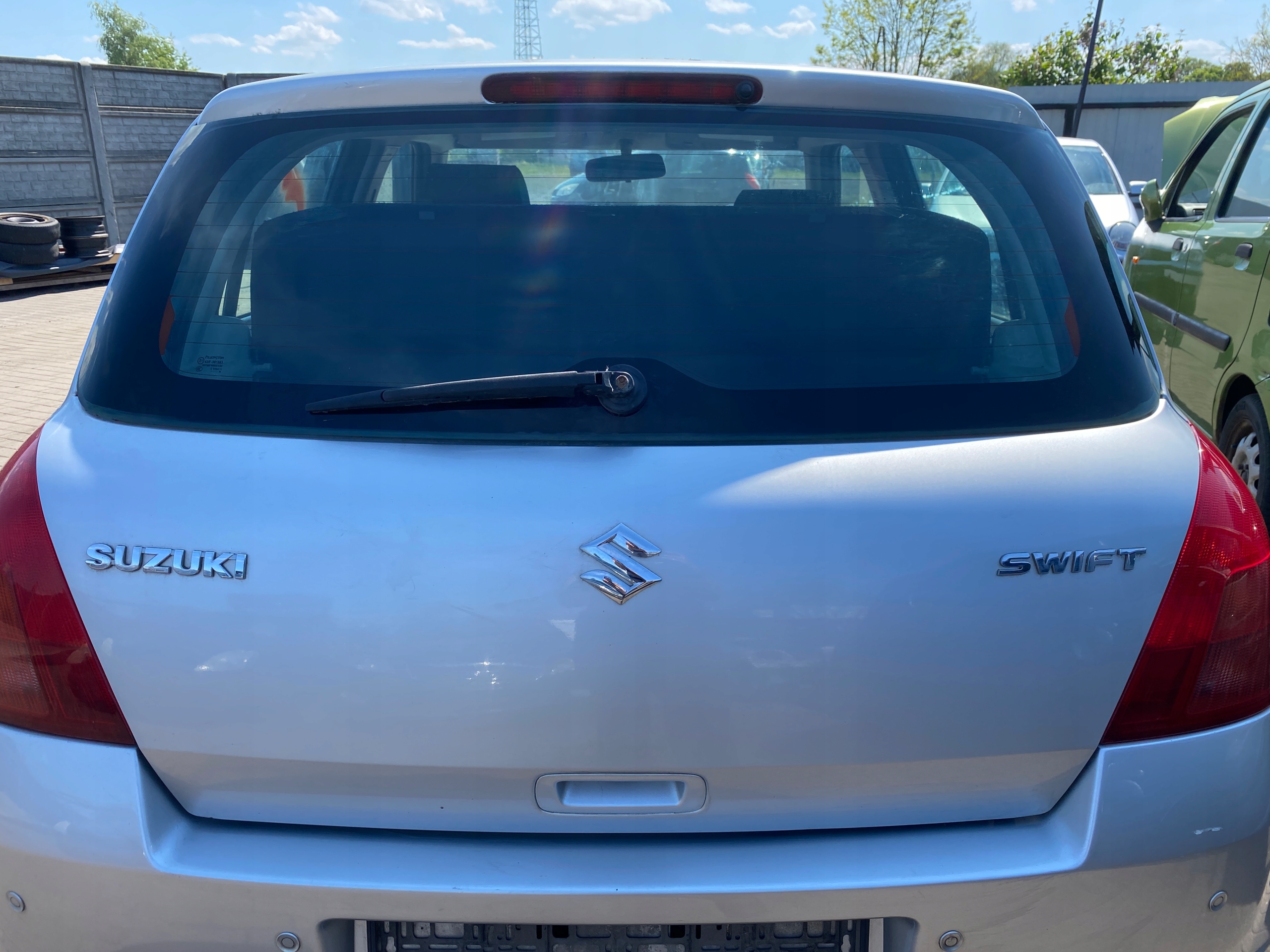 boot doors rear part boot Suzuki Swift 3 III 05-15 kod lakieru ZCC