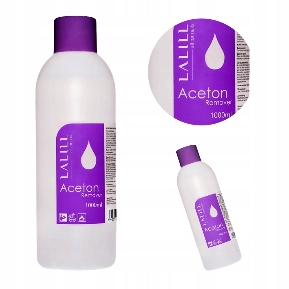 

Aceton kosmetyczny do usuwania hybrydy żelu 1000ml