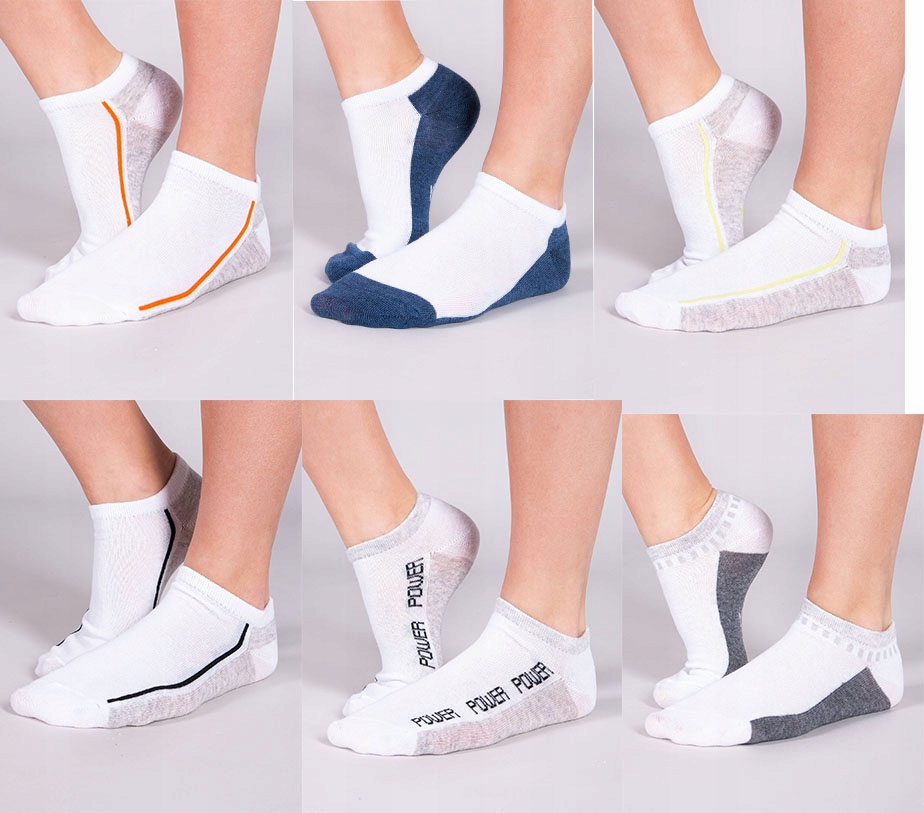 

6 Par Skarpetki dziecięce stopki 35/38