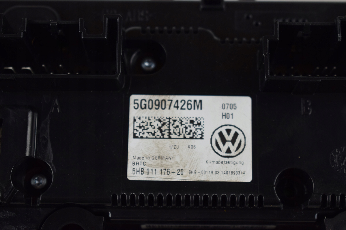 Unite commande clima VOLKSWAGEN GOLF VII 5G0907426M