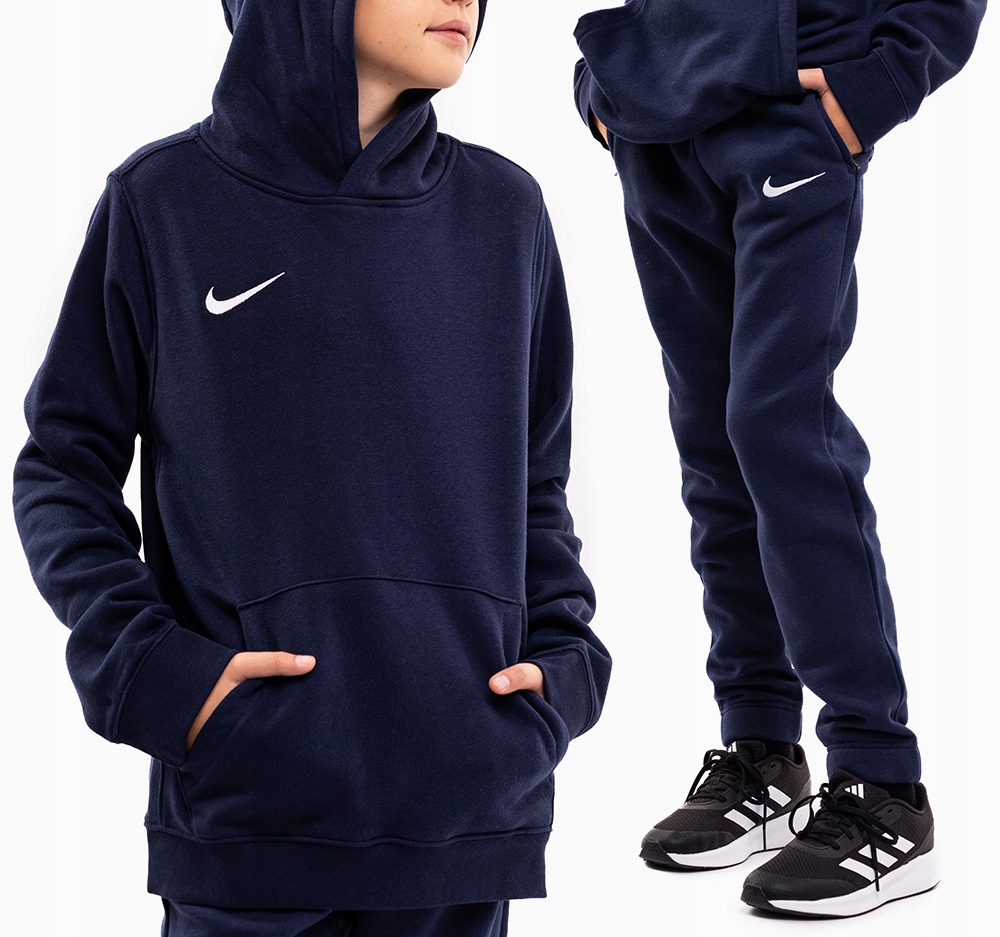 Komplet Dresowy Nike Dziecięcy Dres Sportowy Bluza Spodnie Park roz. Xs