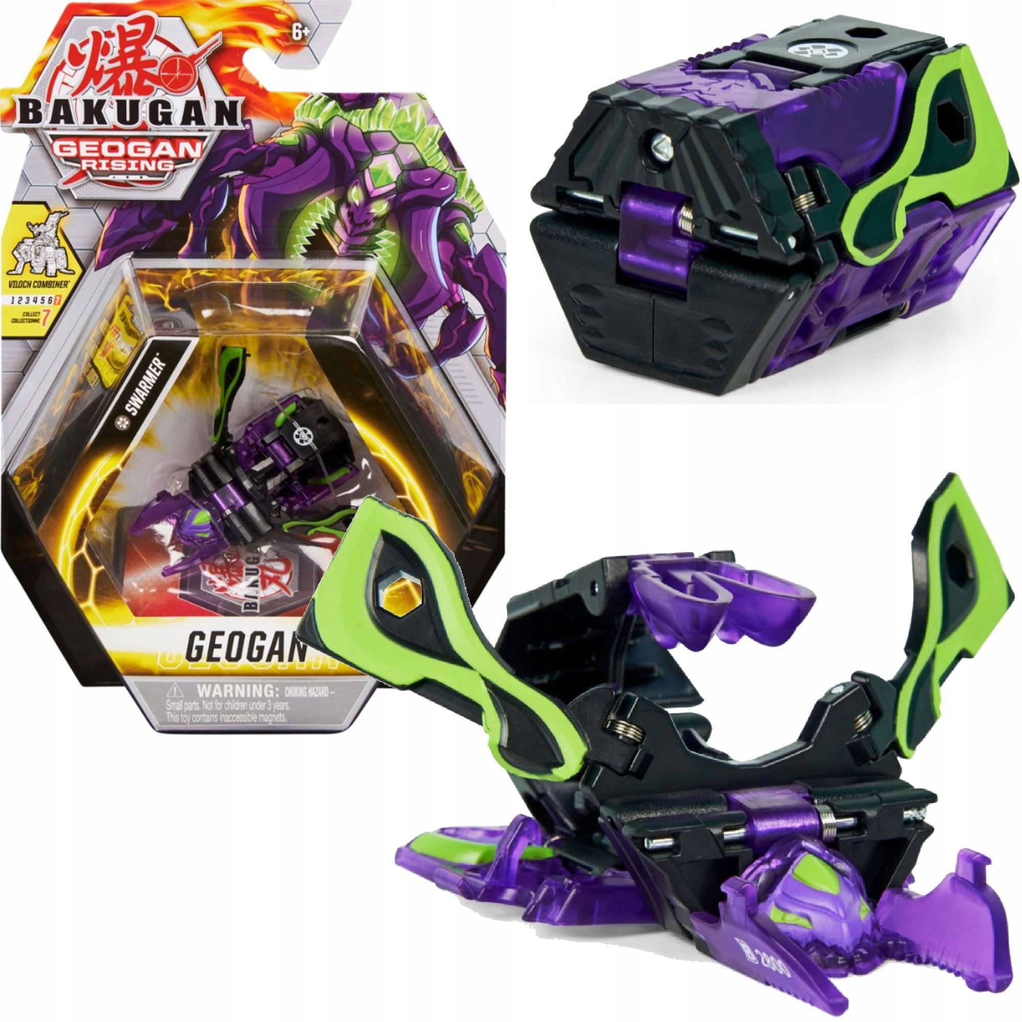 

Bakugan Geogan Rising Darkus Swarmer Karty