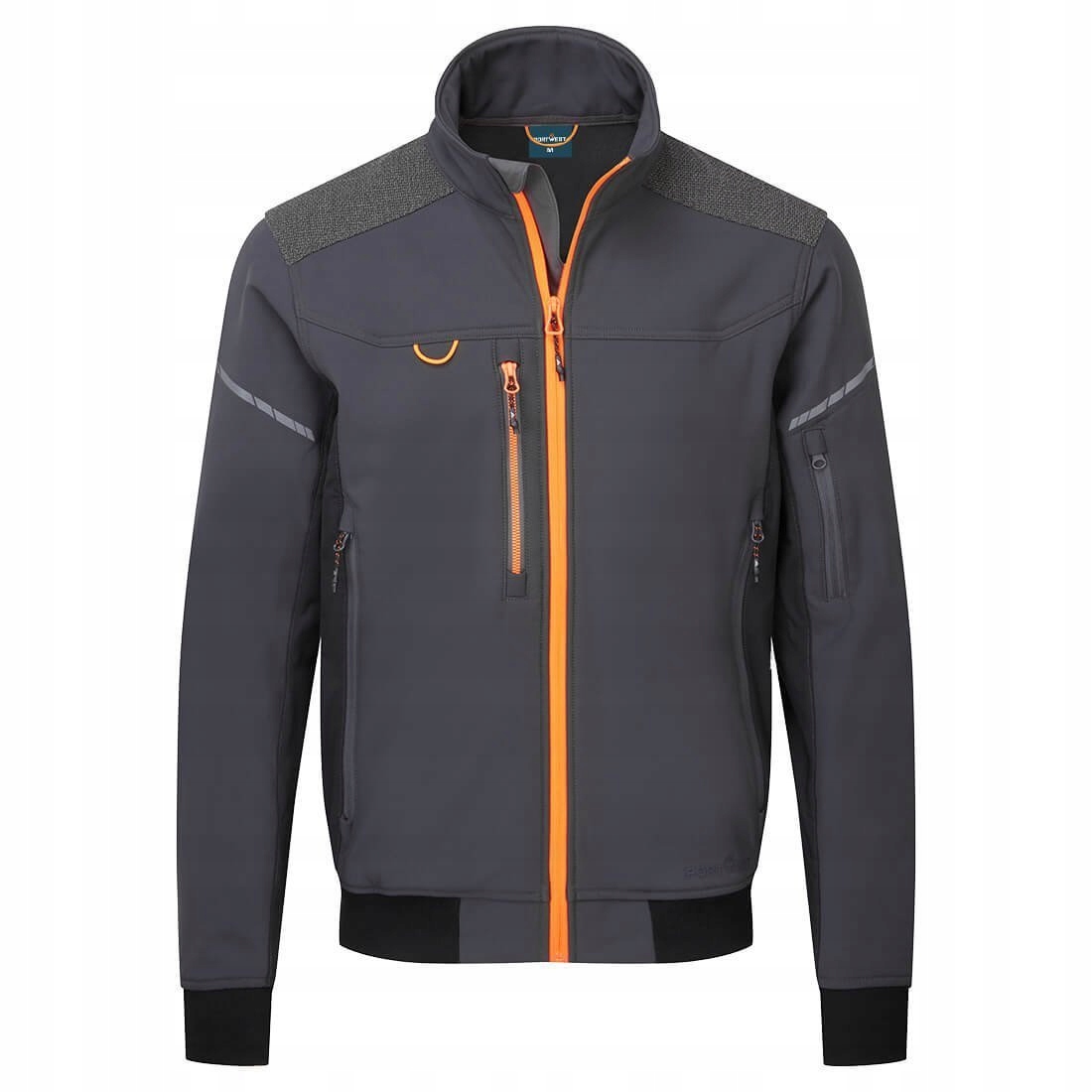 Softshellová bunda EV4 Bomber (3L) Metalická šedá vel. M