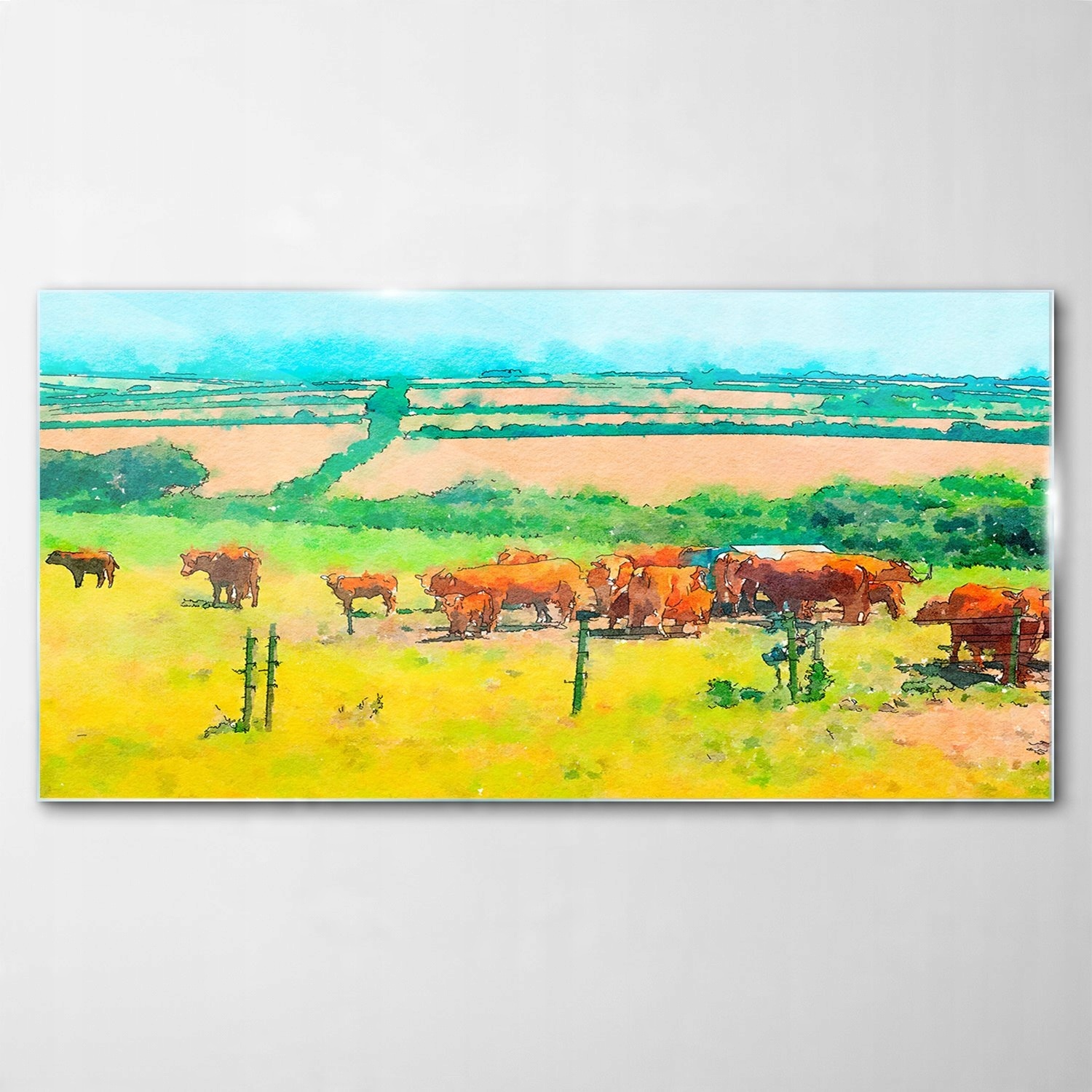 

Obraz Szklany Dekor Krajobraz Lato Anglia 140x70