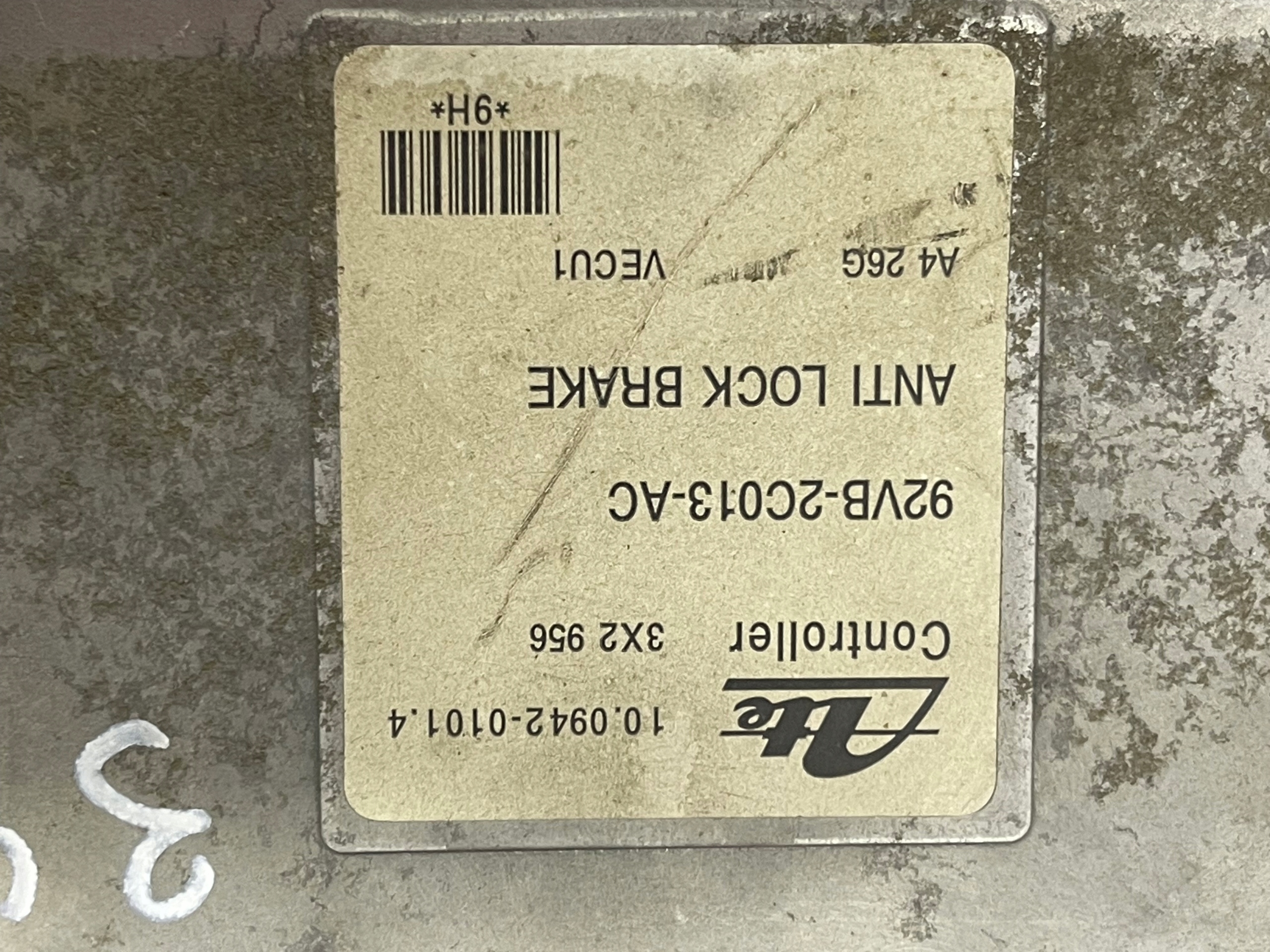 Bedienteil modul ABS FORD TRANSIT 2.5 D 92VB2C013AC