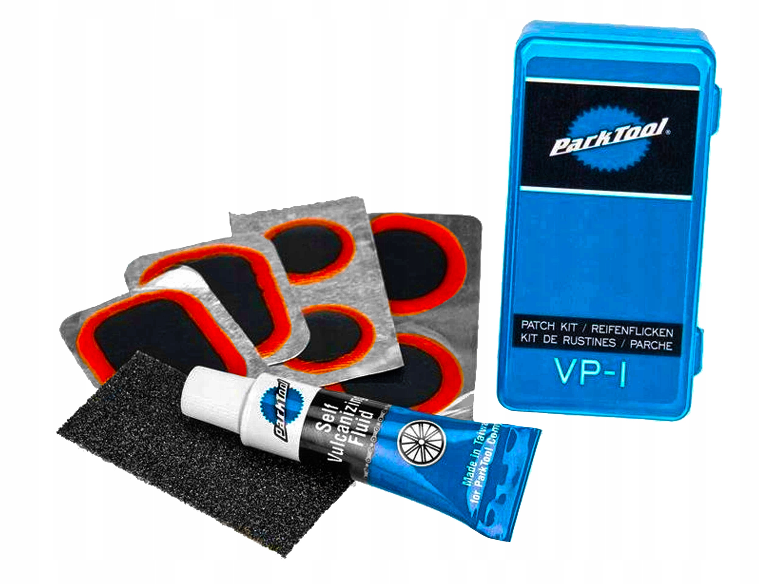 

Zestaw łatek do dętek Park Tool VP-1 klej