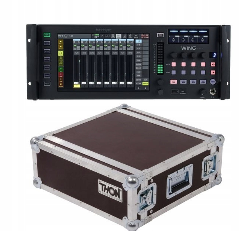 Behringer WING Rack Mikser Cyfrowy 48ch + Rack 4U USB SD Dante