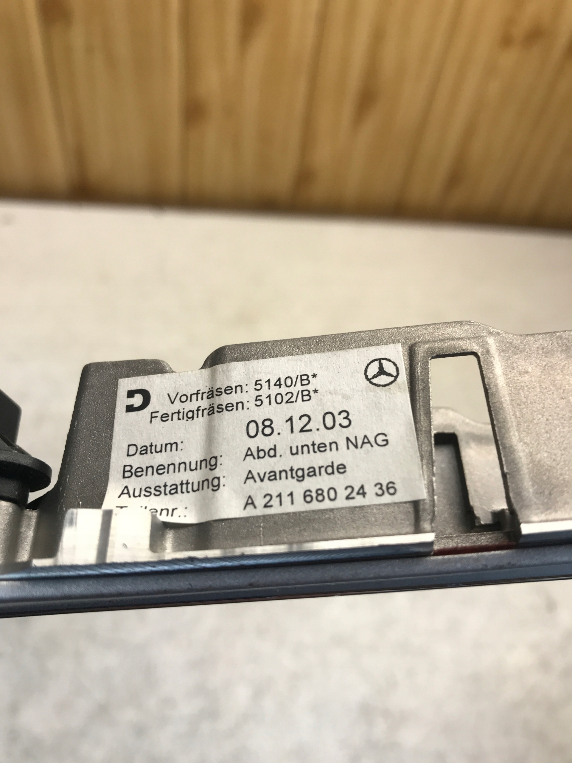 RÁM kulisy převodů MERCEDES W211 A2116802436