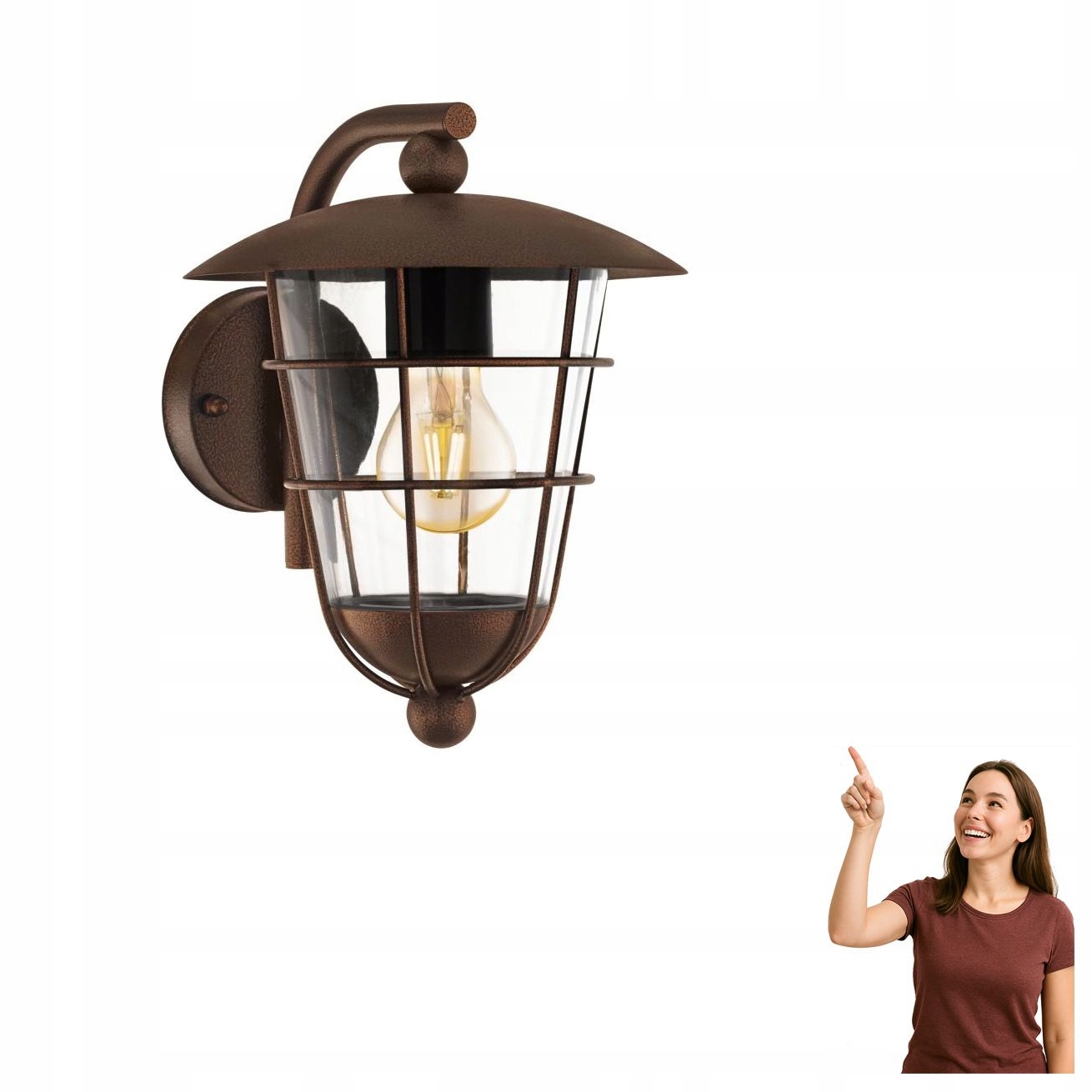 Venkovní nástěnné svítidlo Pulfero 1 94855 Eglo