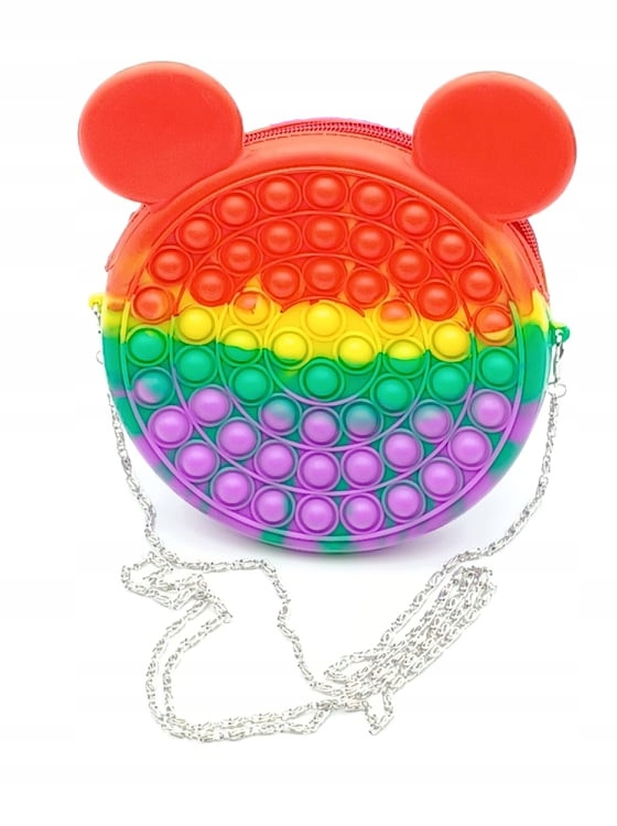 

Torebka Pop It Dziecęca Portfelik Sensoryczna