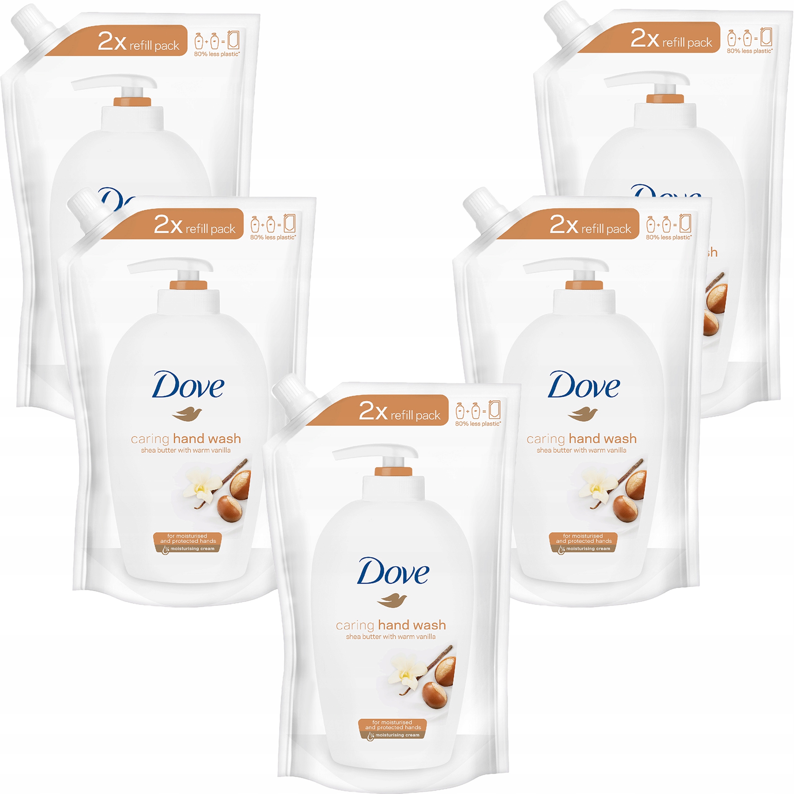 

Dove Masło Shea Mydło w Płynie Zapas 500 ml x5