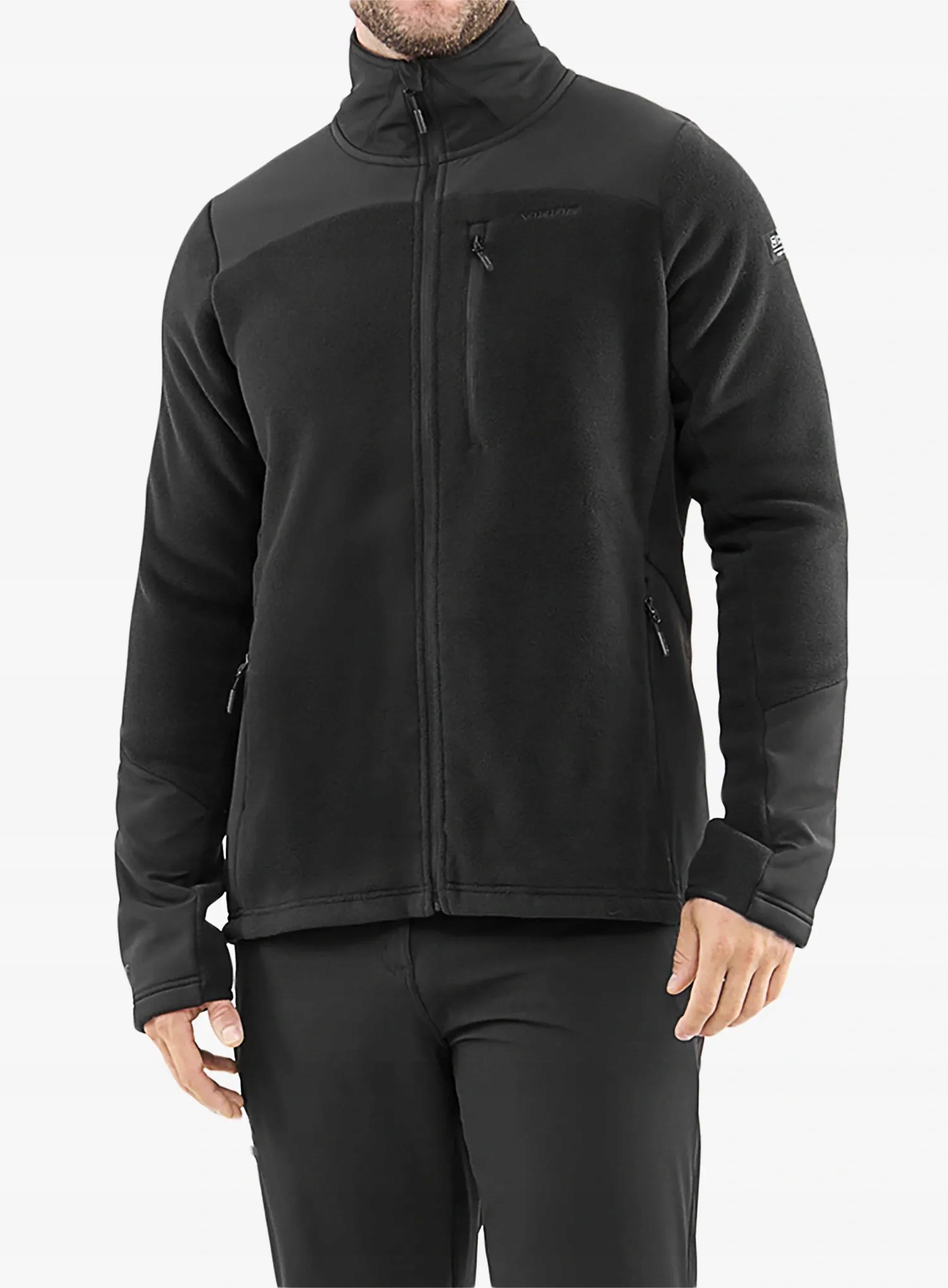 Mikina fleecová Viking Migano černá L