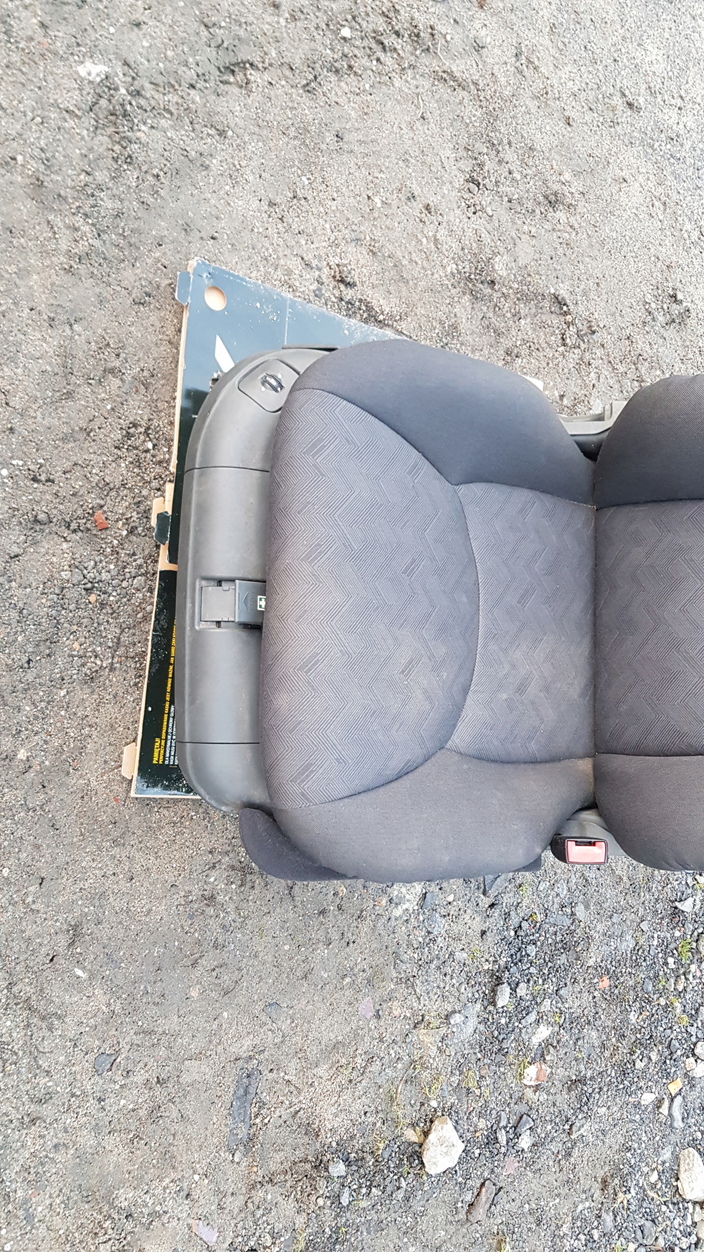 MERCEDES W220 seat right front MASAZE MATERIALOWY NIE leather