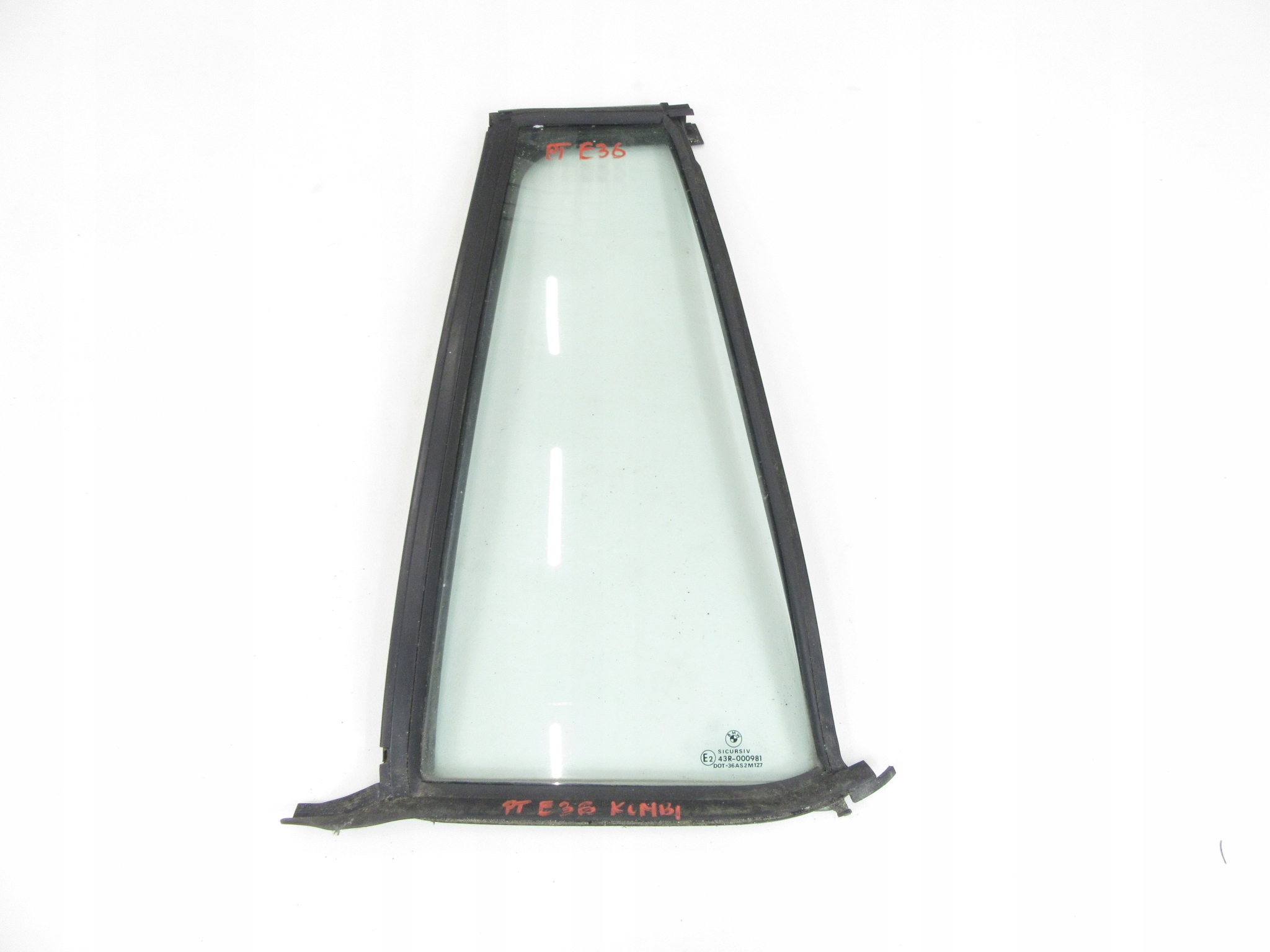 window right right rear part BMW e36 AS2 KOMBI