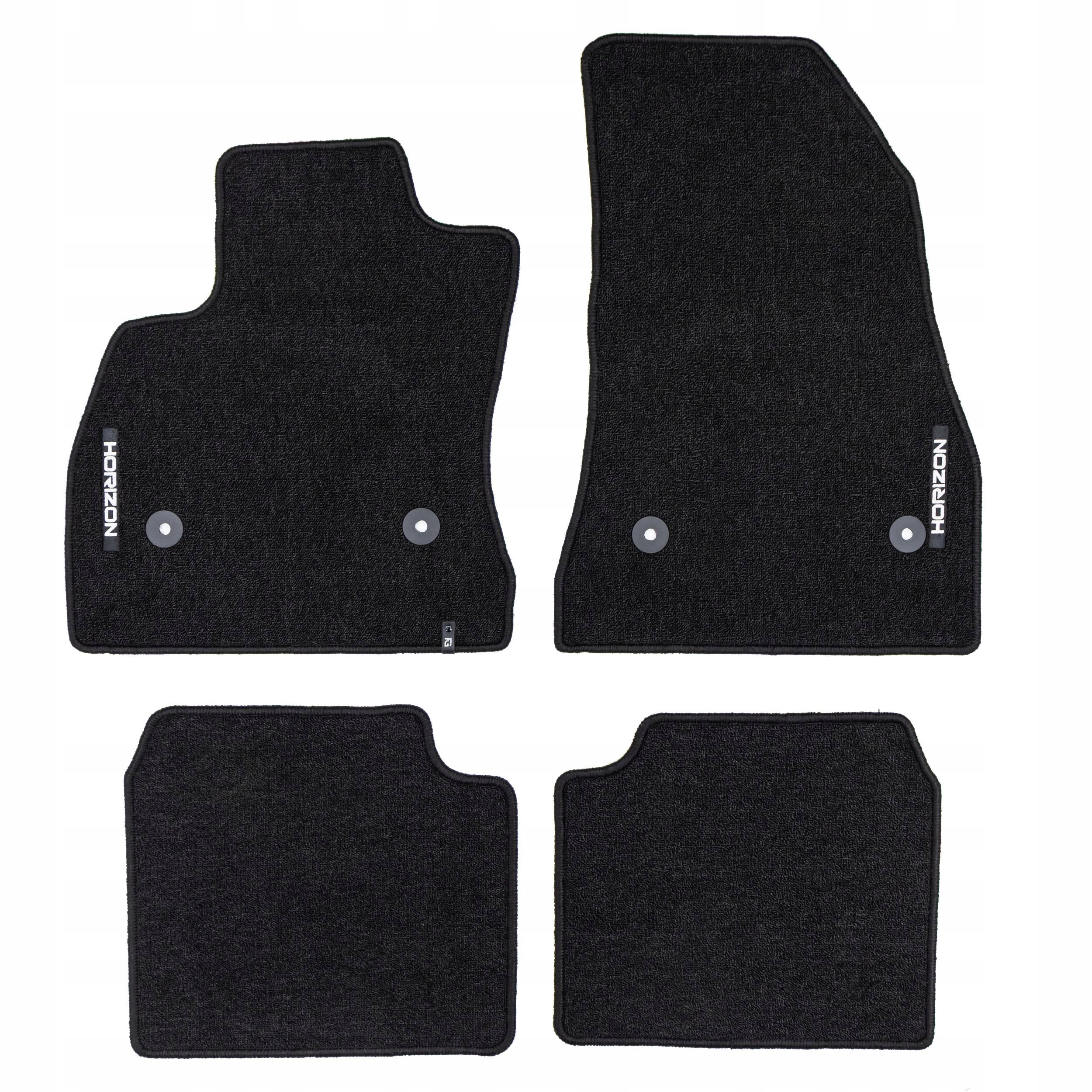 Frogum Velurové autokoberce Horizon pro Fiat 500L 2012-2022