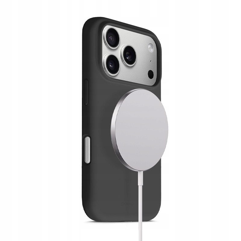 CRONG Etui Color Cover Magnetic iPhone 17 Pro MagSafe Czarne