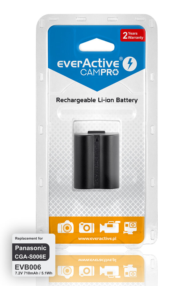 

Akumulator everActive camPRO CGA-S006 EVB006