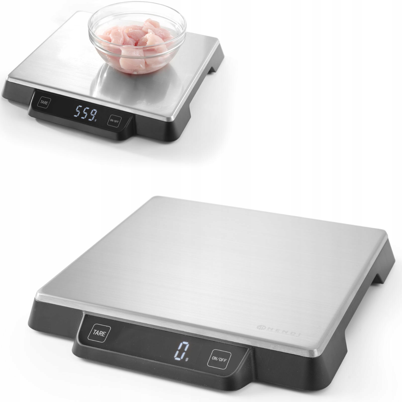 Elektronická gastronomická váha do kuchyně 15 kg 1 g Hendi 580233