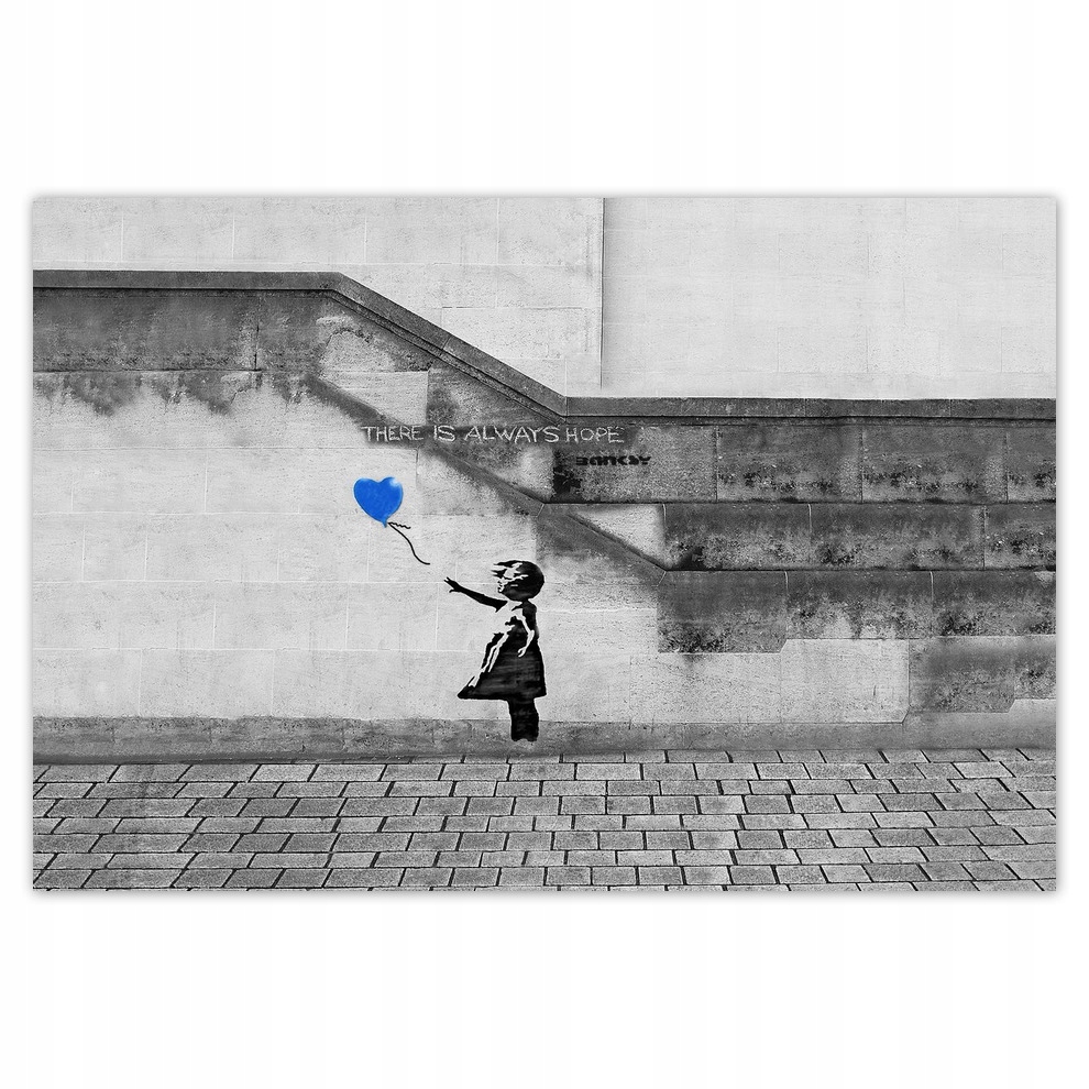 

Naklejki 185x125 Banksy Dziewczynka