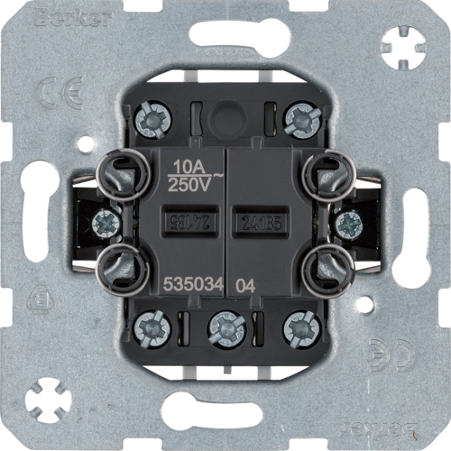 

Berker Mechanizm łącznik grupowy 2klawisz 53503404
